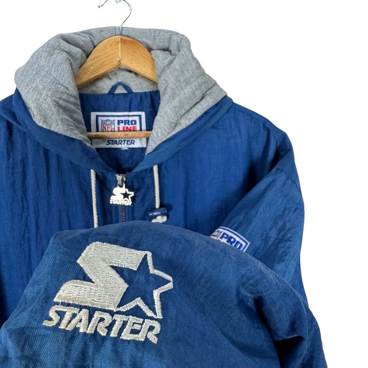 Starter ☀️90s DALLAS COWBOYS NFL STARTER JACKET Size US L / EU 52-54 / 3 - 7 Thumbnail