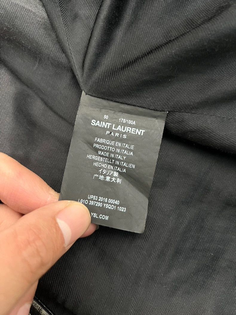 Saint Laurent Paris Saint Laurent Paris L01 motorcycle leather jacket-2506 Size US M / EU 48-50 / 2 - 5 Thumbnail