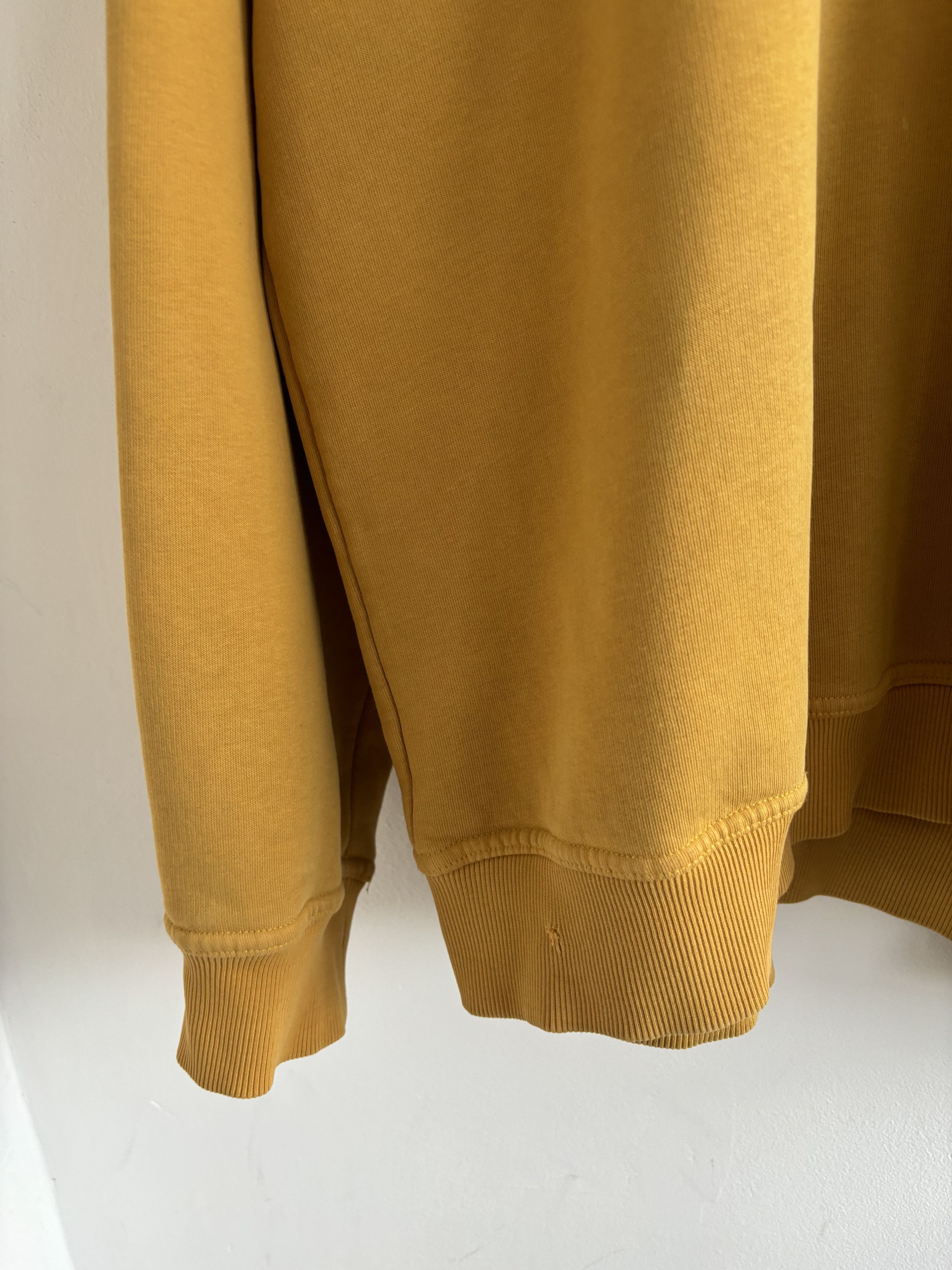 Adidas × Vintage Vintage 00s Adidas Spellout Mustard Insane Sweatshirt Size US L / EU 52-54 / 3 - 4 Thumbnail