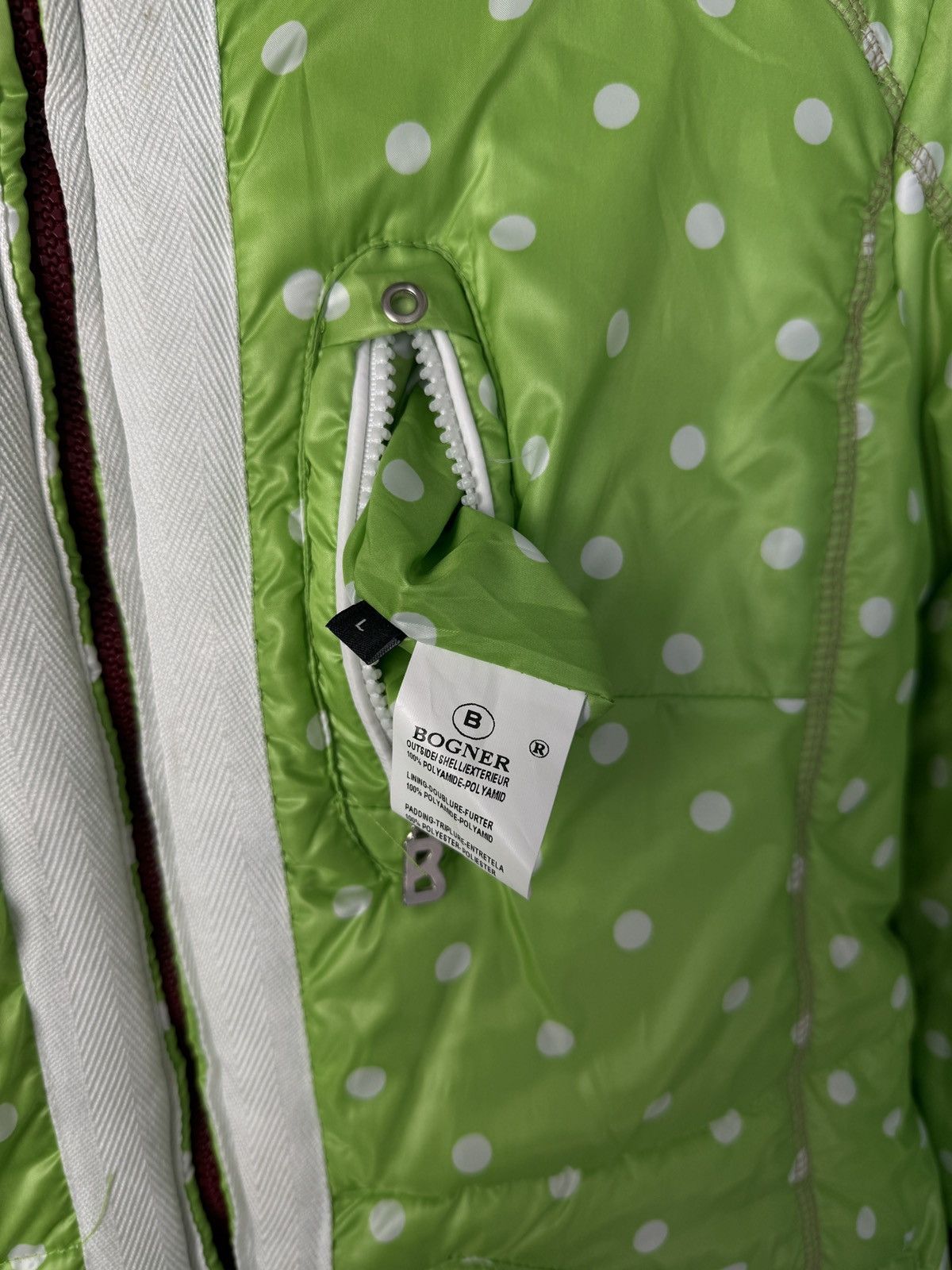 Bogner Bogner Ski Jacket Reversible Bomber Patchwork Flowers Size L / US 10 / IT 46 - 15 Thumbnail