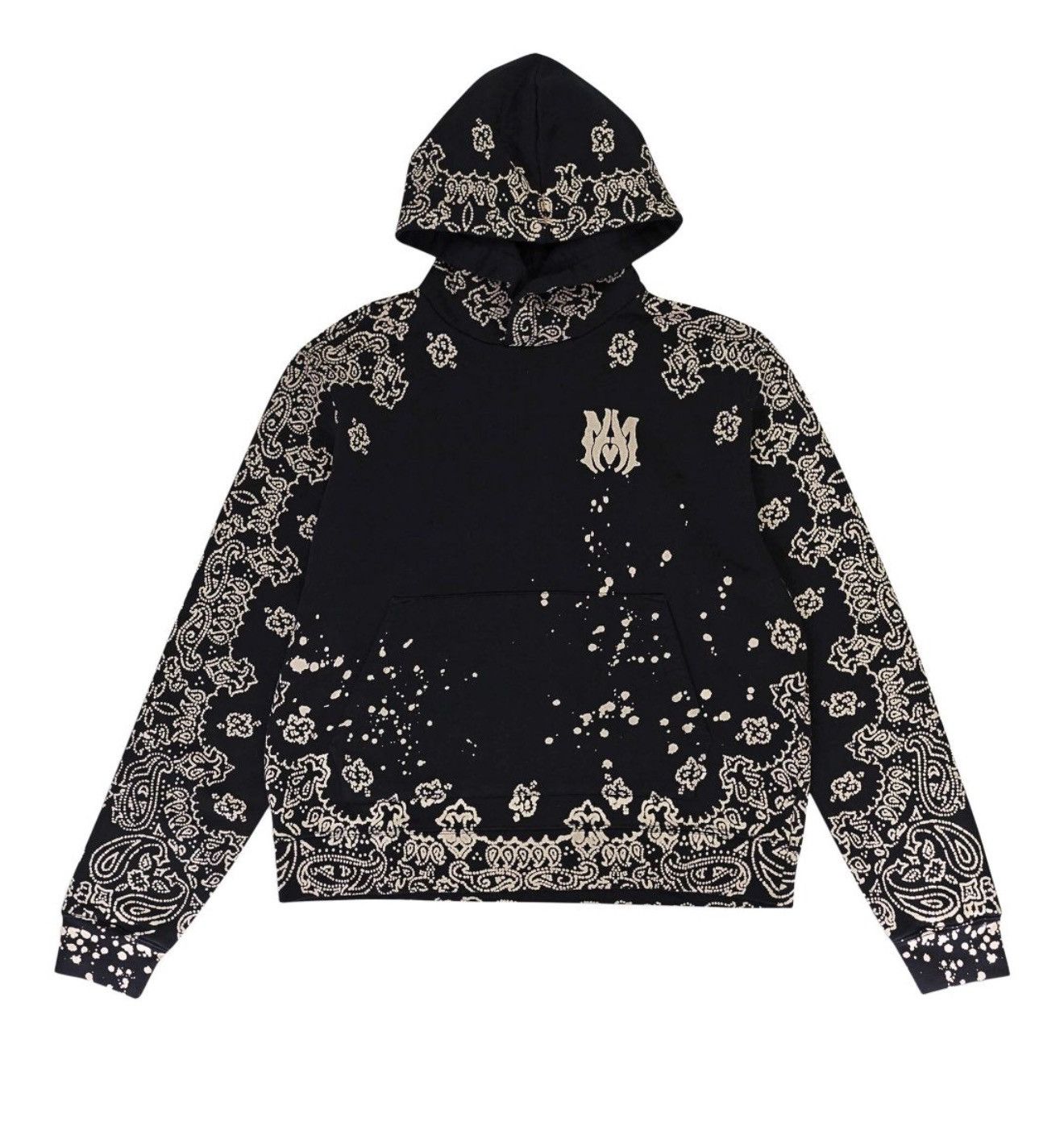 Amiri Bandana Hoodie | Grailed