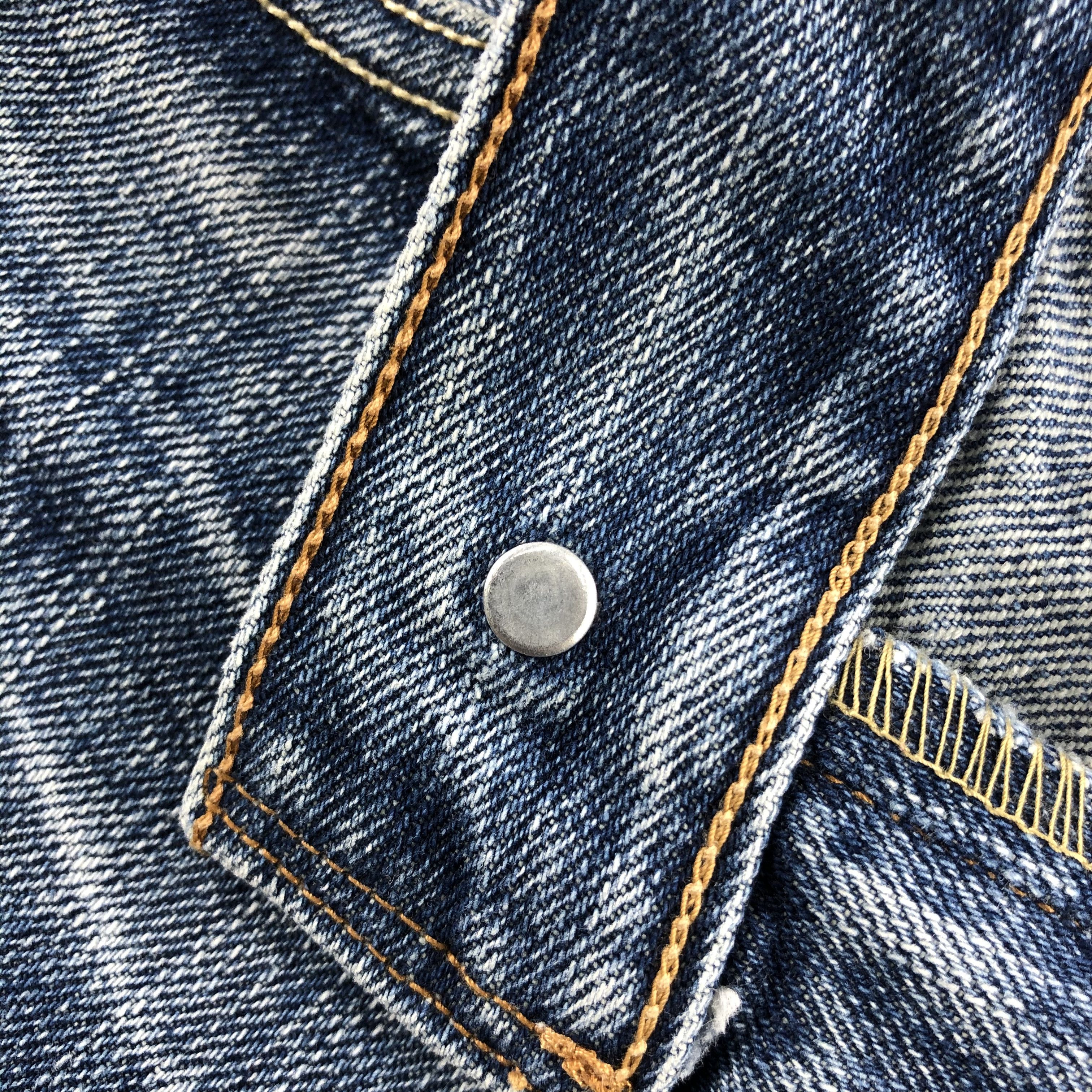 Levi's Vintage 90s Blue Wash Levis 702 Jeans-J1901 Size US 34 / EU 50 - 8 Thumbnail