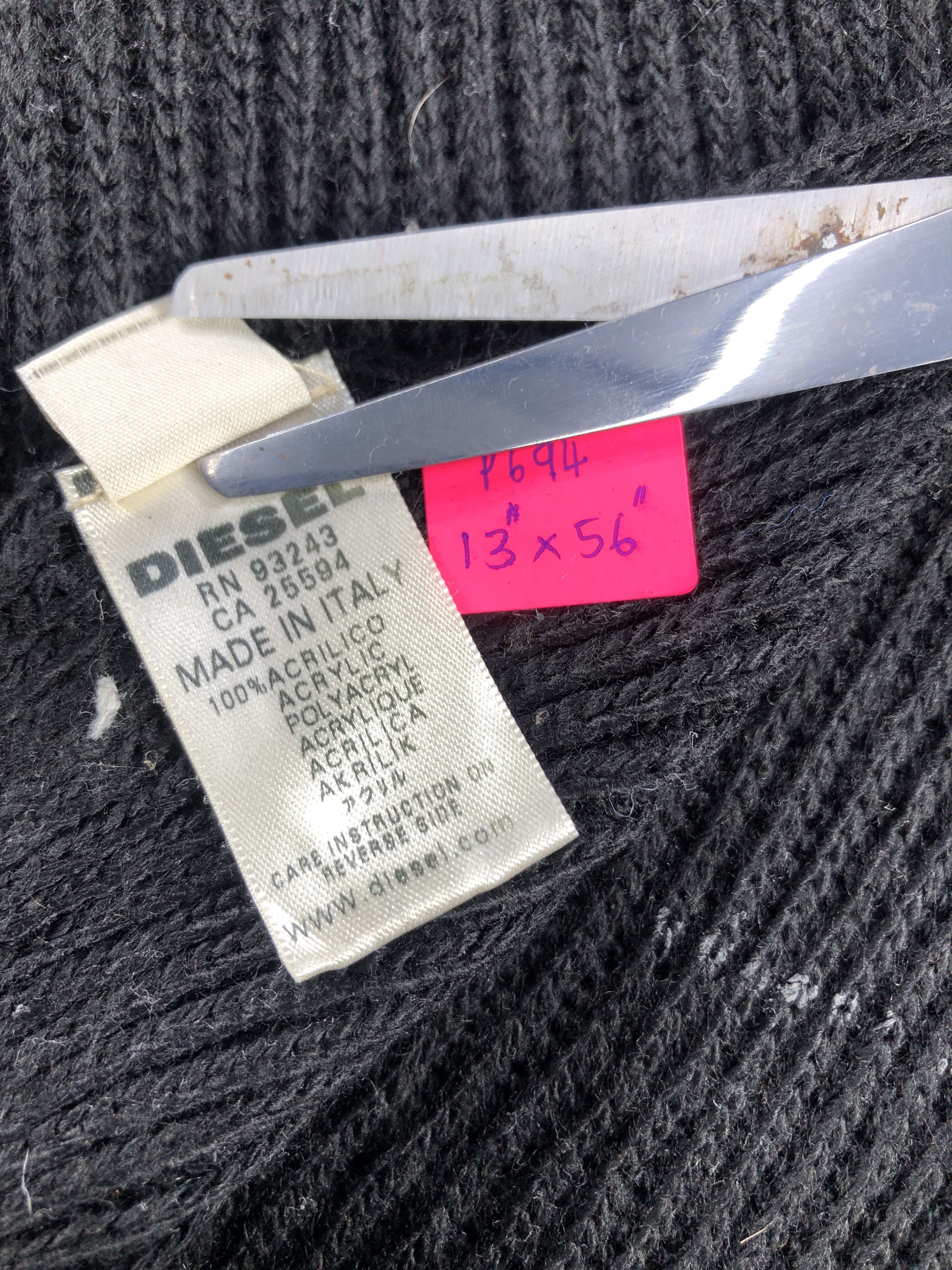 Diesel Diesel Scarf / Muffler / Neckwear P694 Size ONE SIZE - 4 Thumbnail