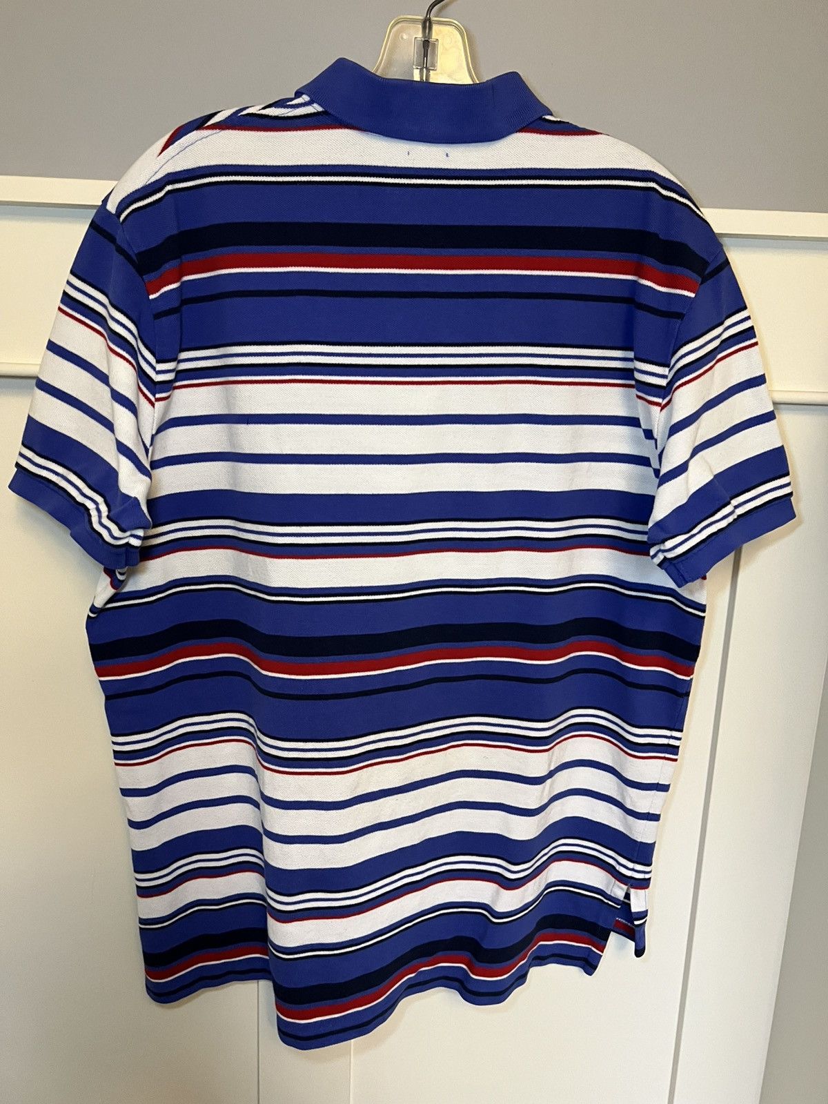 Polo Ralph Lauren Vintage Polo Ralph Lauren multicoloured stripe polo shirt Size US XL / EU 56 / 4 - 2 Thumbnail