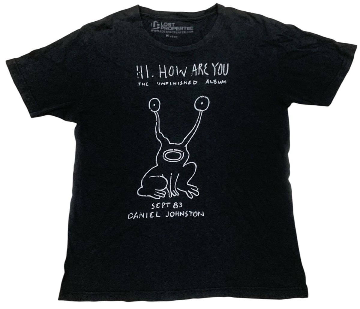 Band Tees Daniel Johnston Hi,How Are You?(Kurt Cobain) Size US L / EU 52-54 / 3 - 1 Thumbnail