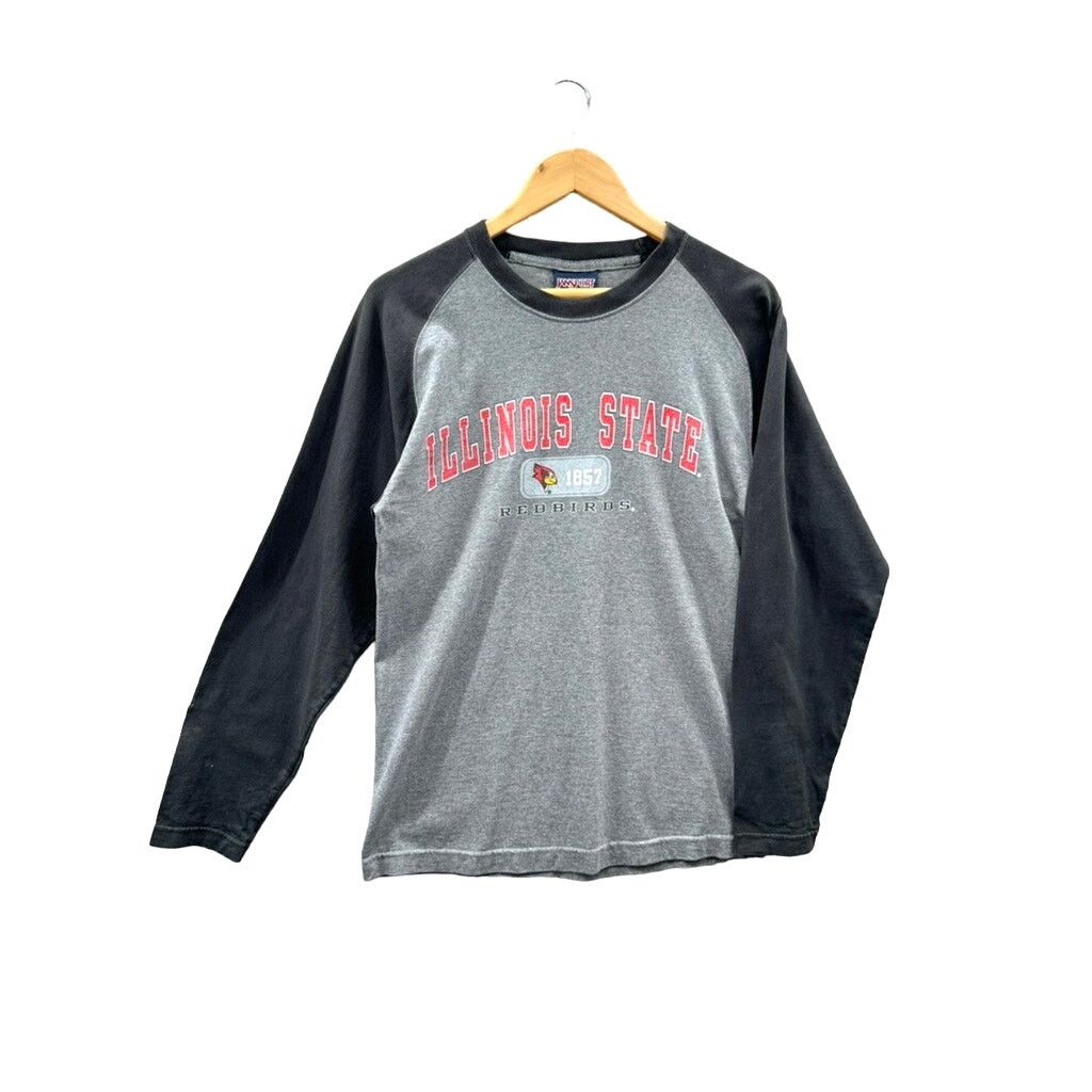 Jansport × Vintage 2000's Jansport Illinois State University Firebirds L/S Tee Size US S / EU 44-46 / 1 - 1 Thumbnail