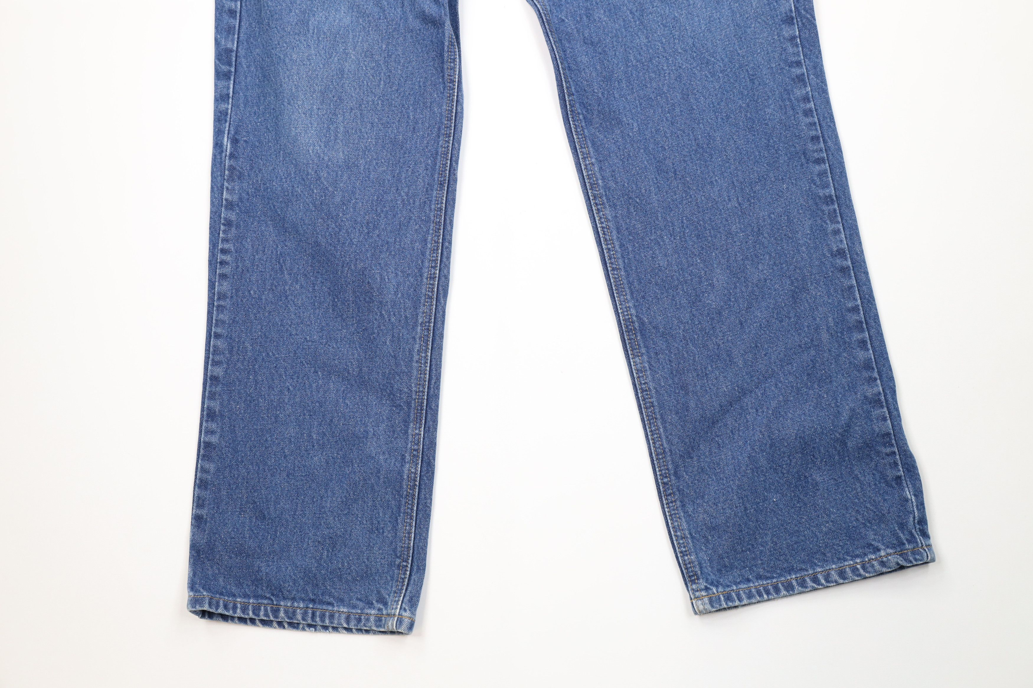 Carhartt Vintage Y2K Carhartt Traditional Wide Leg Denim Jeans Blue Size US 38 / EU 54 - 4 Thumbnail