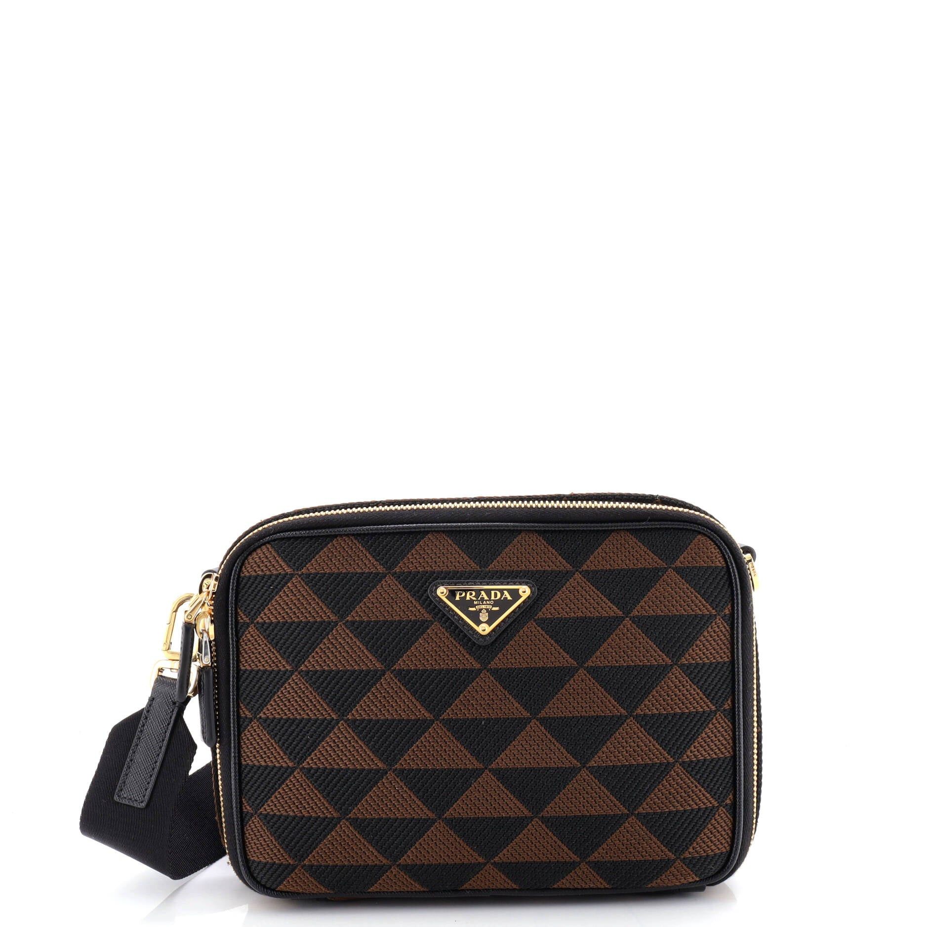 Prada Symbole Zip Around Shoulder Bag Size ONE SIZE - 1 Thumbnail