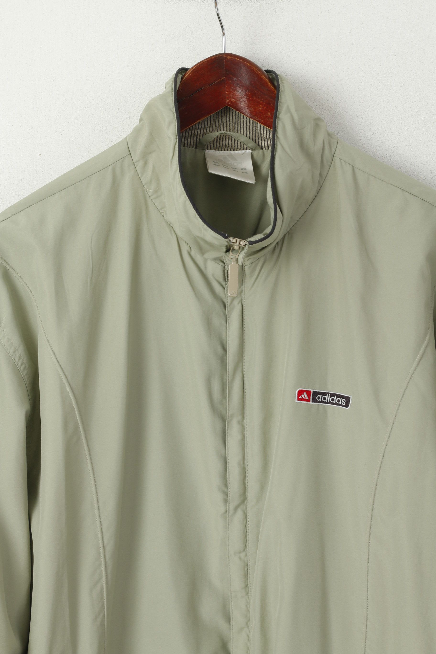 Adidas Adidas Men L Jacket Beige Vintage 2481 Size US L / EU 52-54 / 3 - 3 Thumbnail