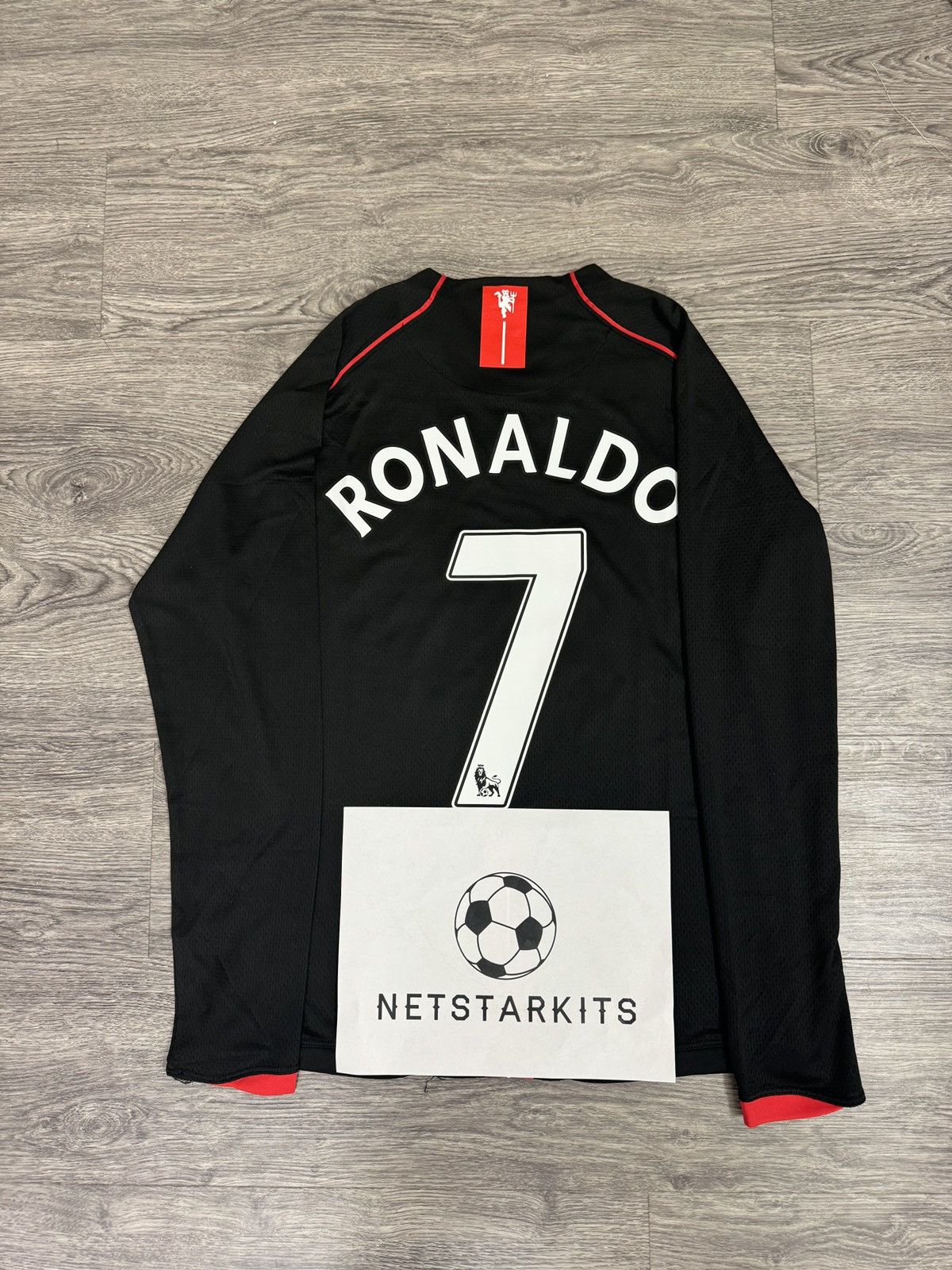 Nike × Vintage 2007/2008-Manchester-United-Ronaldo-Black-S Size US S / EU 44-46 / 1 - 1 Thumbnail
