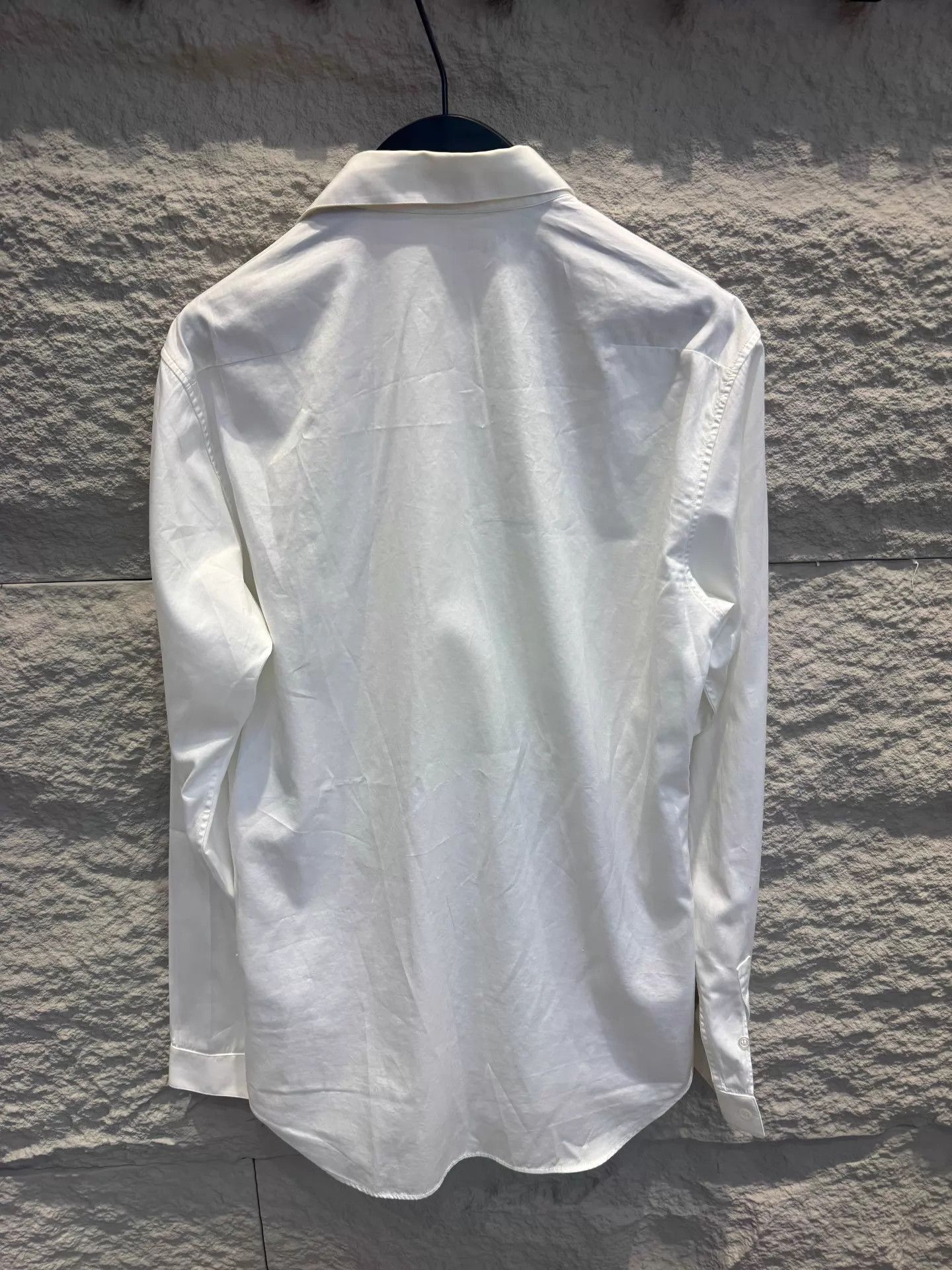 Dior Dior Men's White Long Sleeve Shirt Size 38 Size US S / EU 44-46 / 1 - 4 Thumbnail