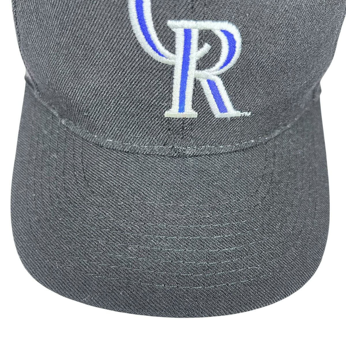 American Needle MLB Colorado Rockies American Needle Wool Blockhead Snapback Size ONE SIZE - 8 Thumbnail