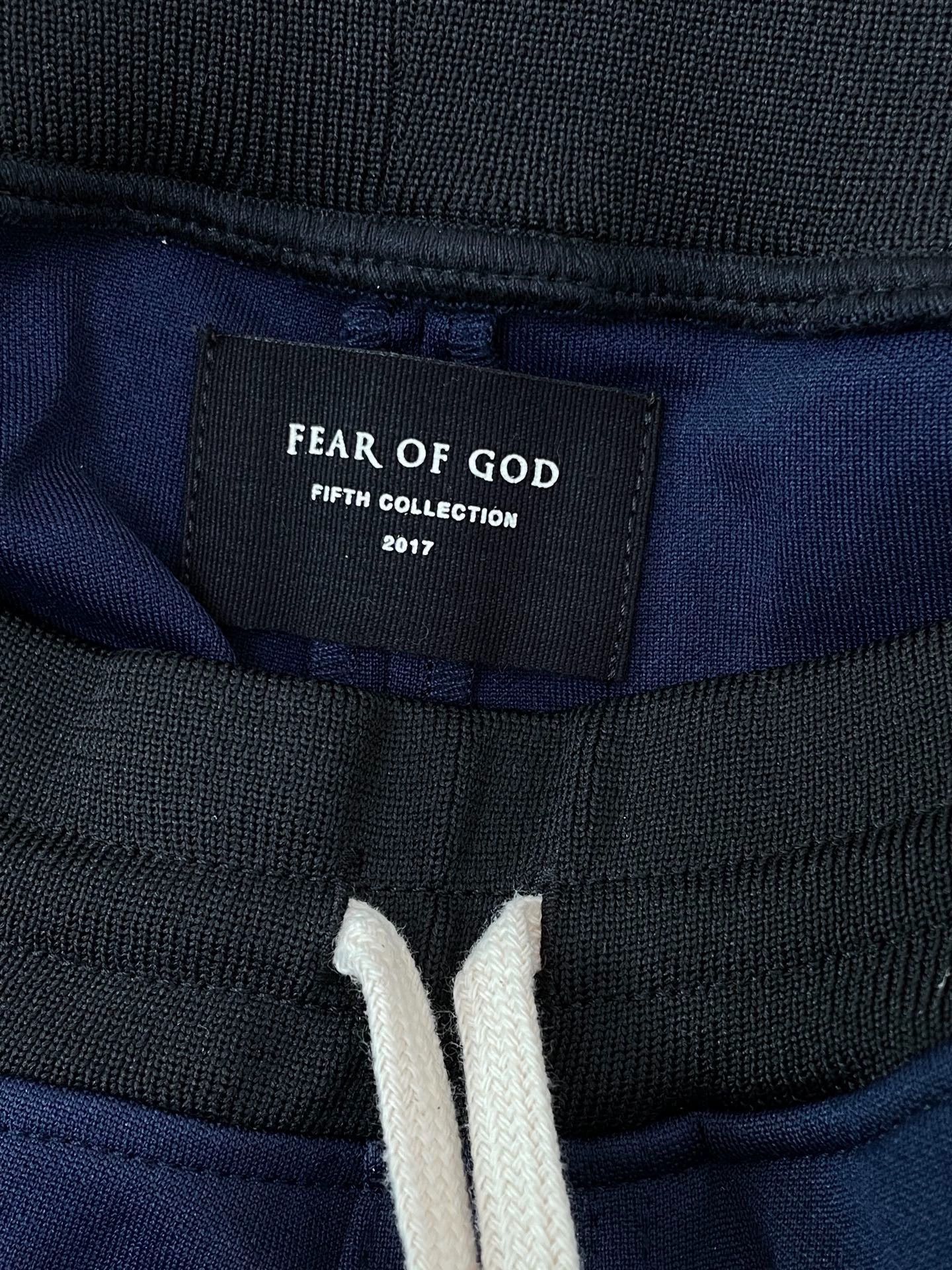 Fear of God Fear of God 5th Blue White Side Track Pants M Size US 32 / EU 48 - 3 Thumbnail