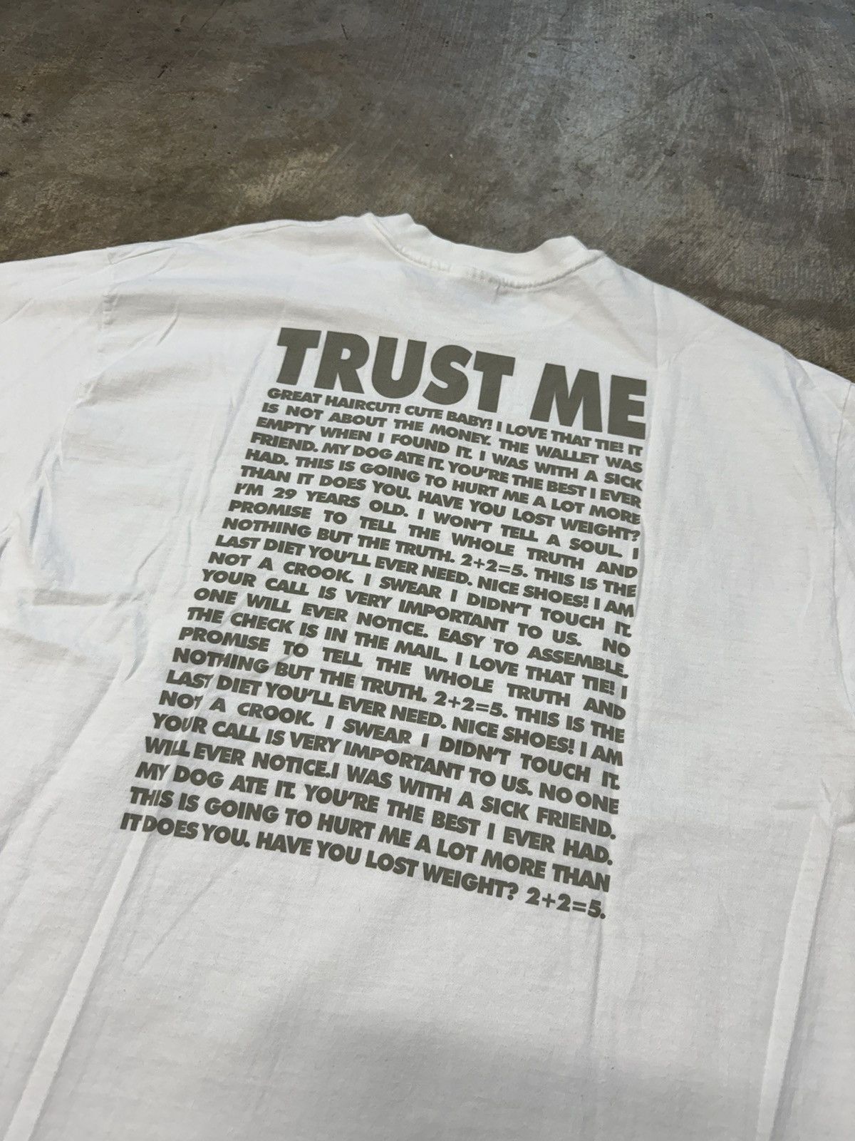 Vintage Vintage 90s 1996 Liar Liar Double Side Promo Movie T-Shirt Size US XXL / EU 58 / 5 - 4 Thumbnail