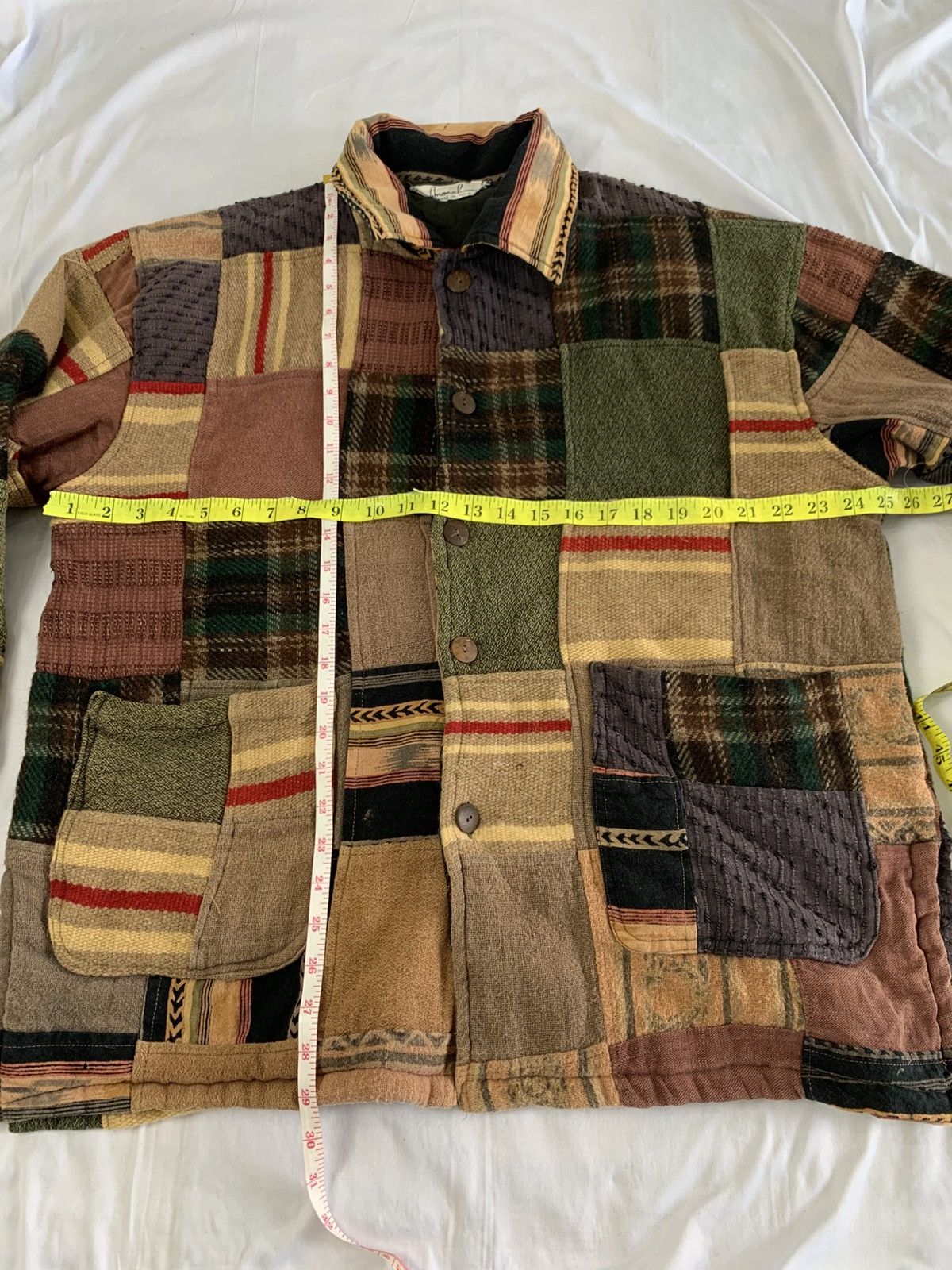 Vintage Vintage patchwork jacket inspired kapital style era Size US L / EU 52-54 / 3 - 9 Thumbnail