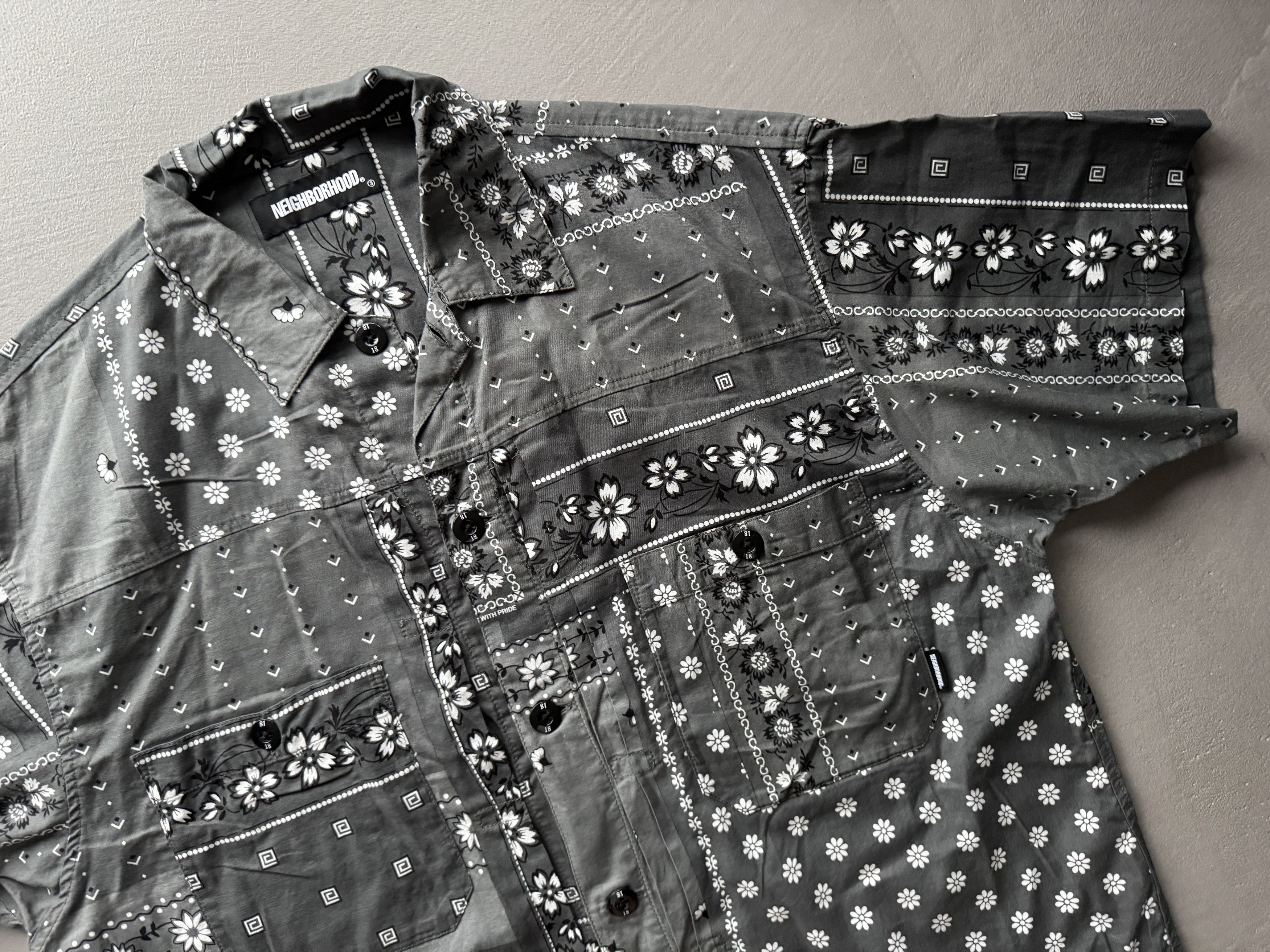 Neighborhood Neighborhood Chopped Banda Short Sleeve Shirt Size US M / EU 48-50 / 2 - 3 Thumbnail