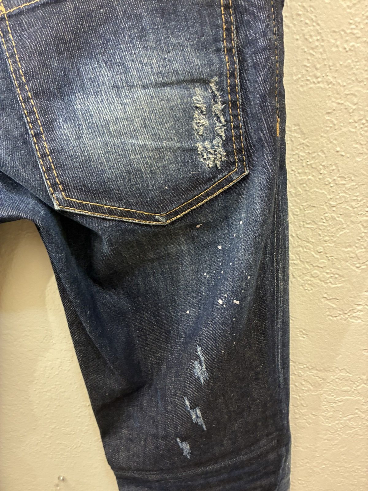 Dsquared2 DSquared Painted Jeans Size US 33 - 7 Thumbnail