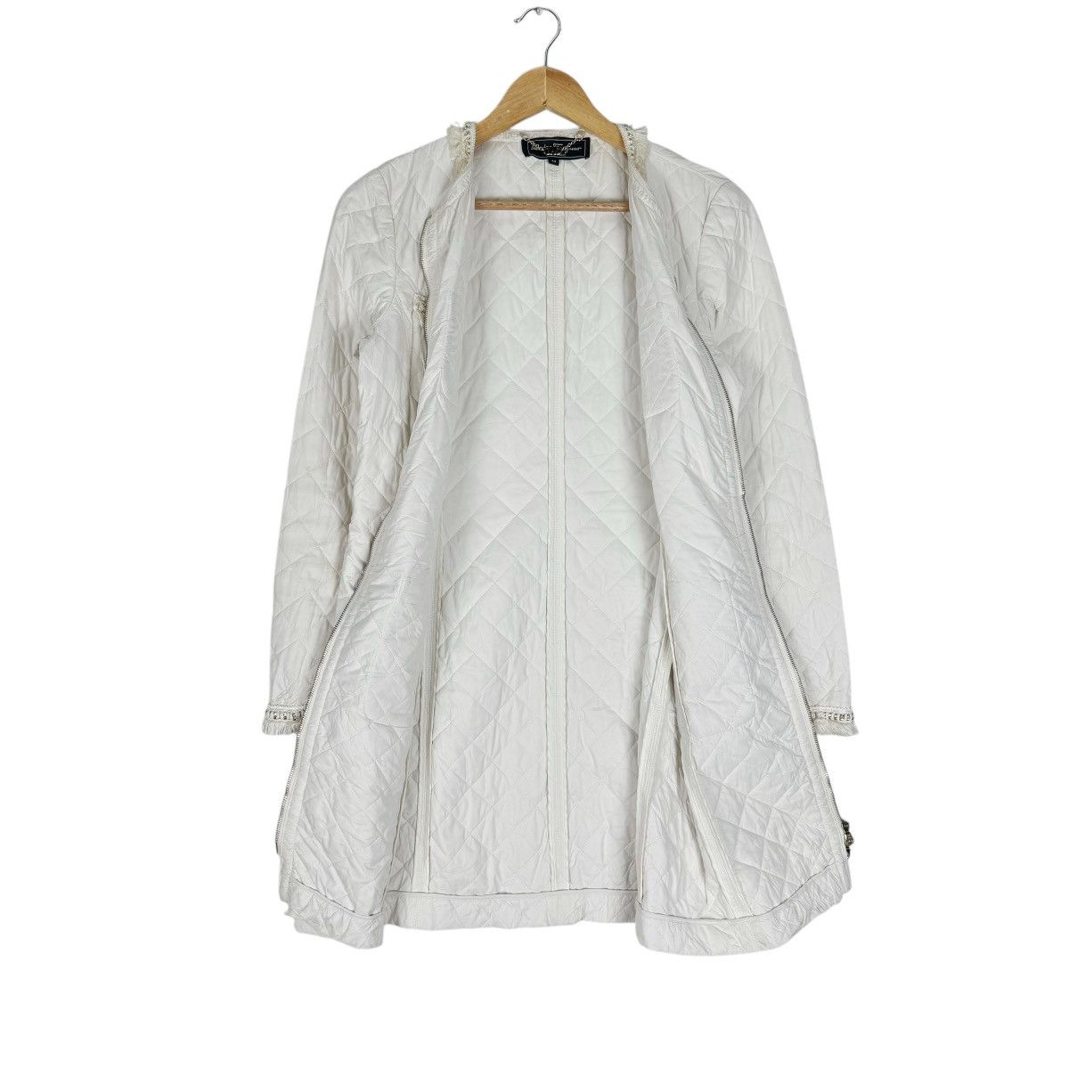 Salvatore Ferragamo ☀️SALVATORE FERRAGAMO TWEED ZIPPER JACKET Size M / US 6-8 / IT 42-44 - 8 Thumbnail