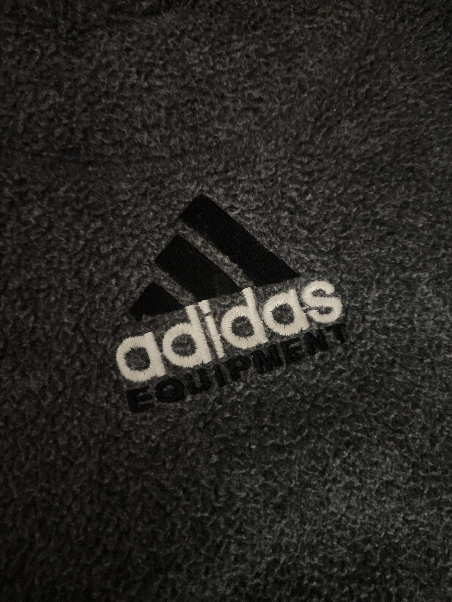 Adidas 90s Adidas EQT Fleece Polartec Quarter Zip Pullover Sweater Size US XL / EU 56 / 4 - 4 Thumbnail