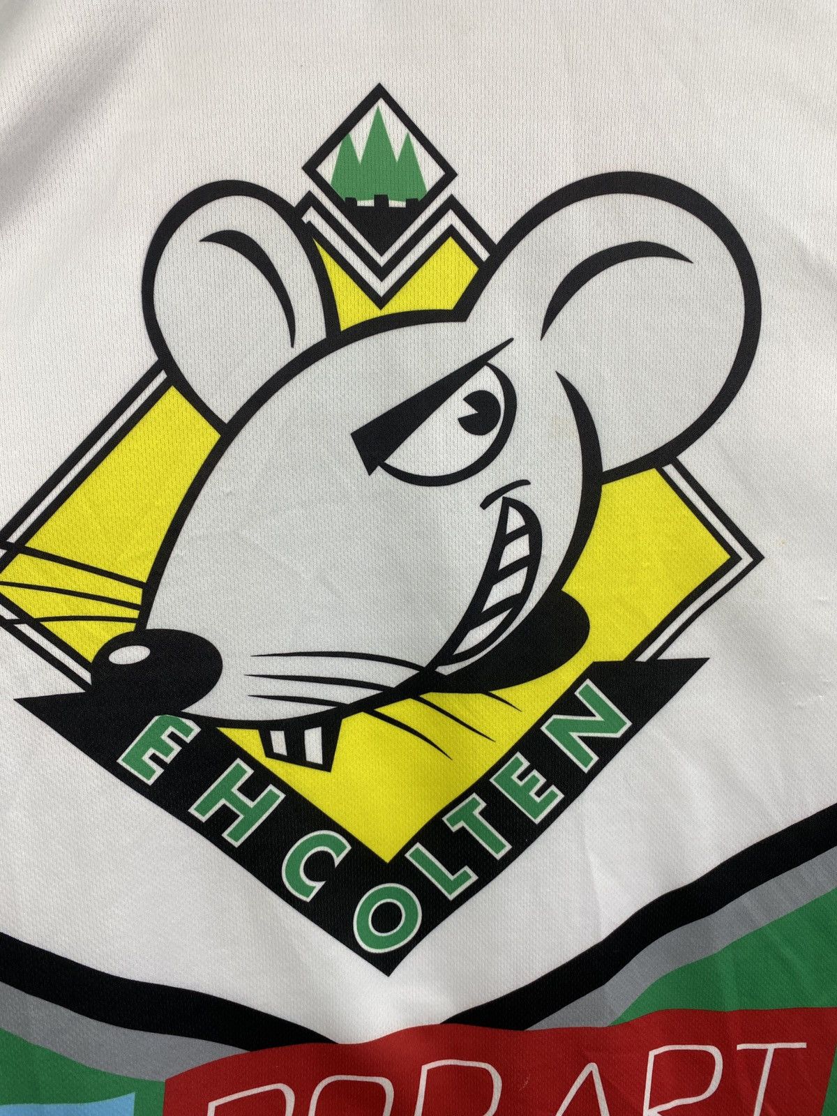 NHL 🇨🇭 Vintage EHC Olten Switzerland NHL Jersey Rare Retro Y2K Size US XL / EU 56 / 4 - 4 Thumbnail