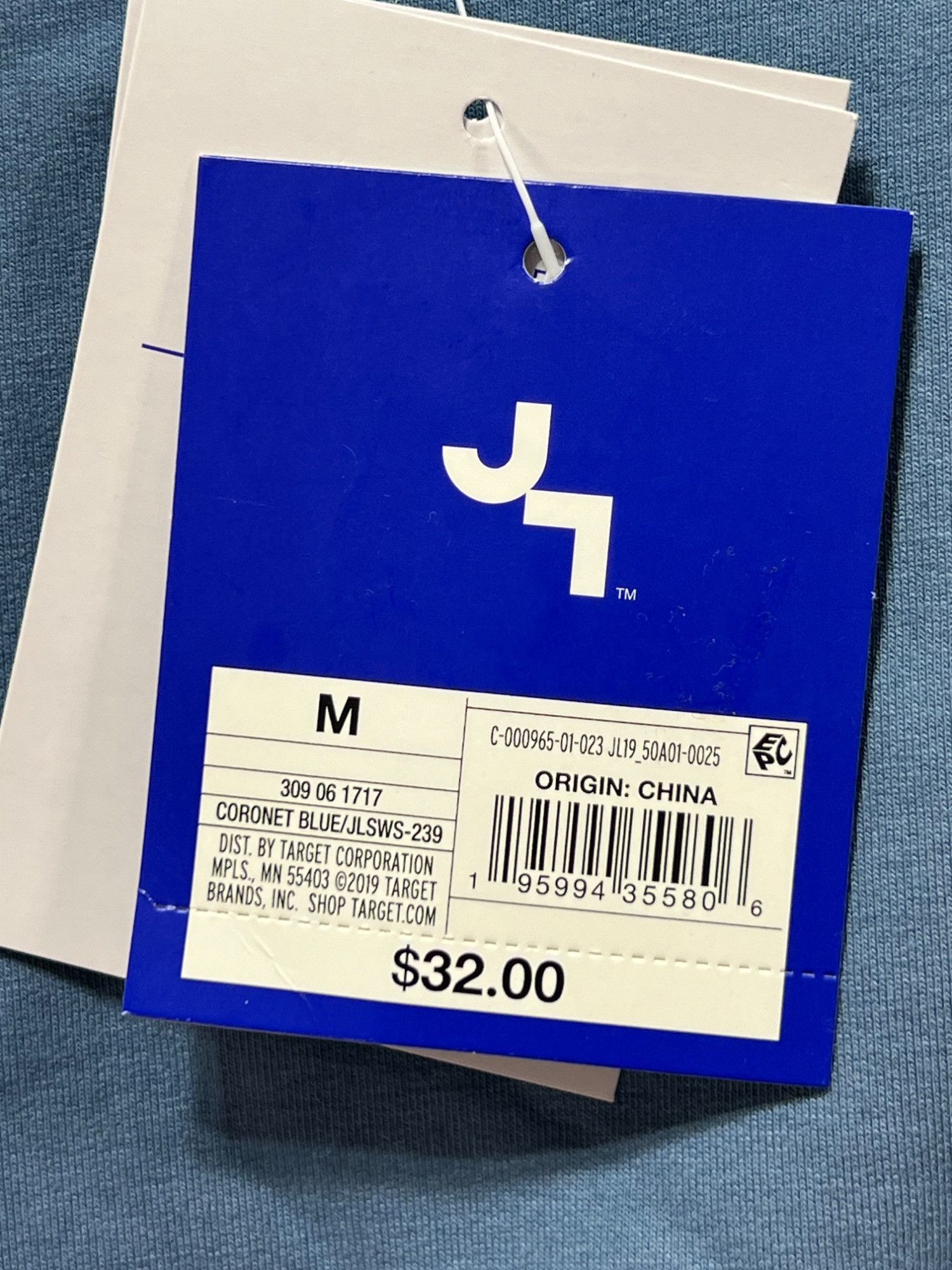 Other Joy Lab - Women's Long Sleeve Sweatshirt - Blue / White - Me Size M / US 6-8 / IT 42-44 - 12 Thumbnail