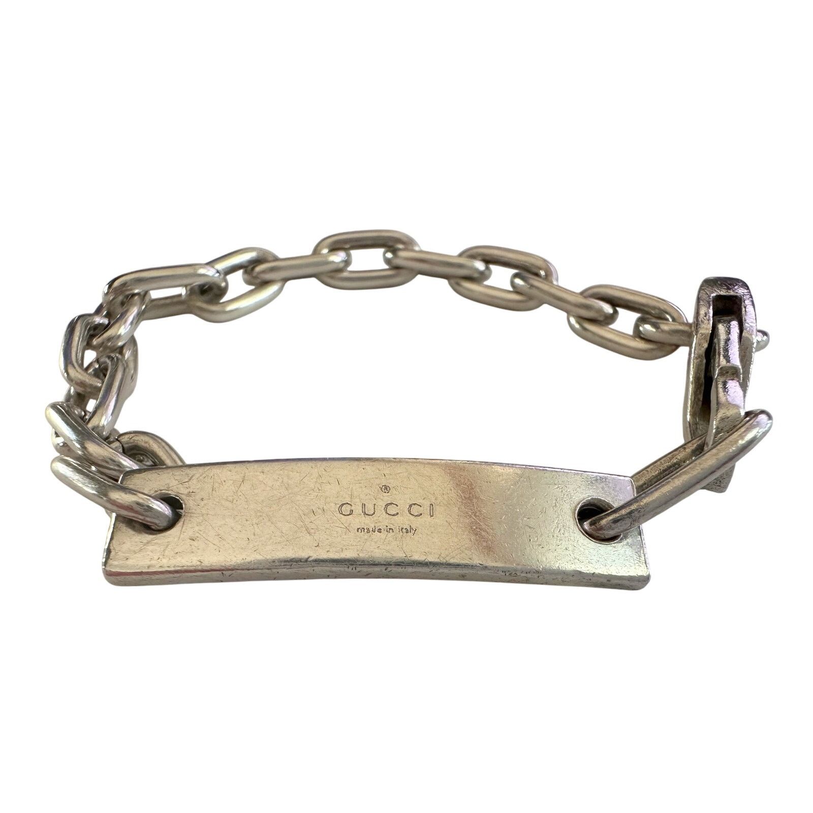 Gucci Gucci Sterling Silver ID Bracelet Size ONE SIZE - 4 Thumbnail