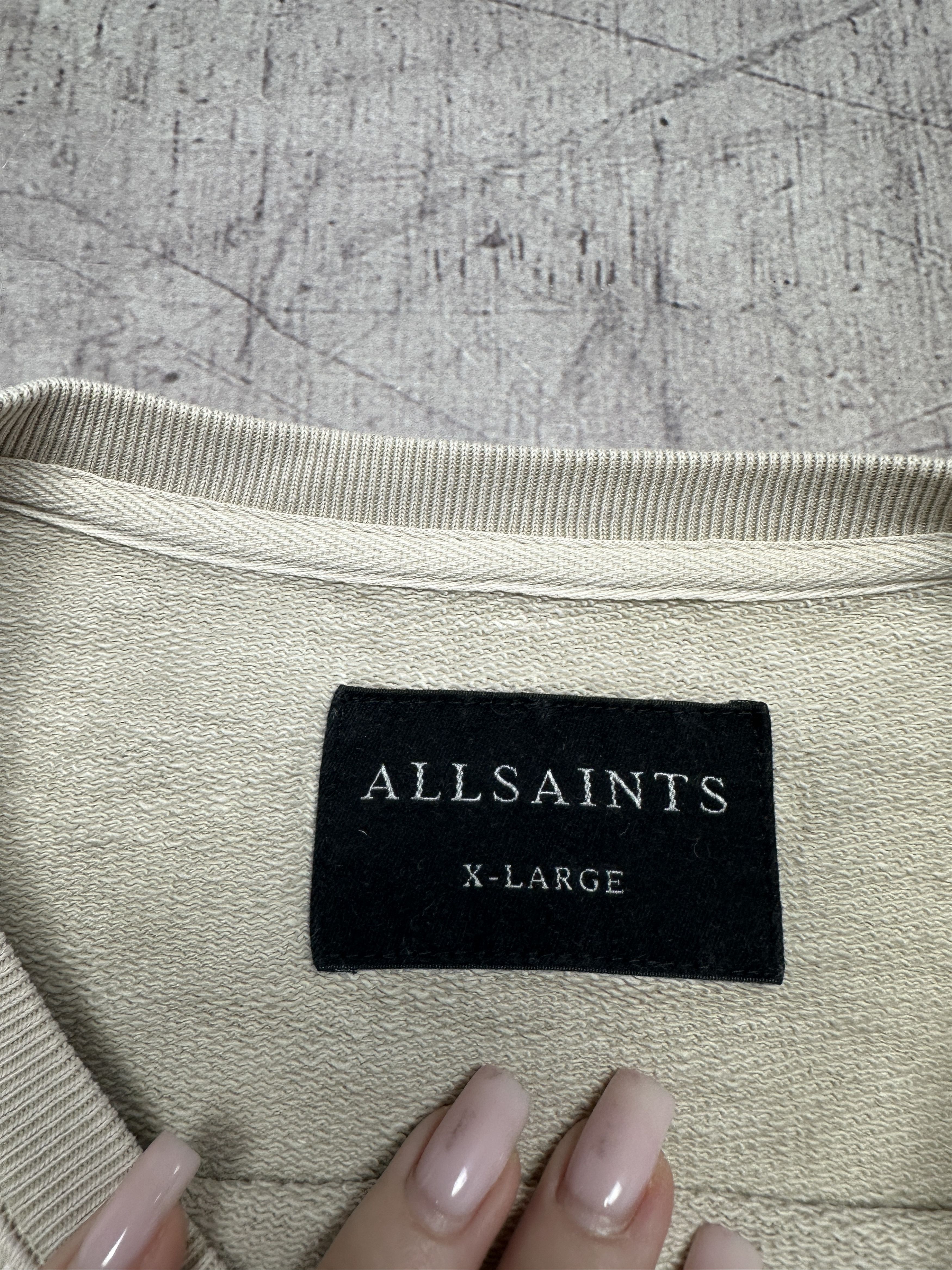 Allsaints Allsaints Panth Mens Crew Neck Sweatshirt Size US XL / EU 56 / 4 - 3 Thumbnail
