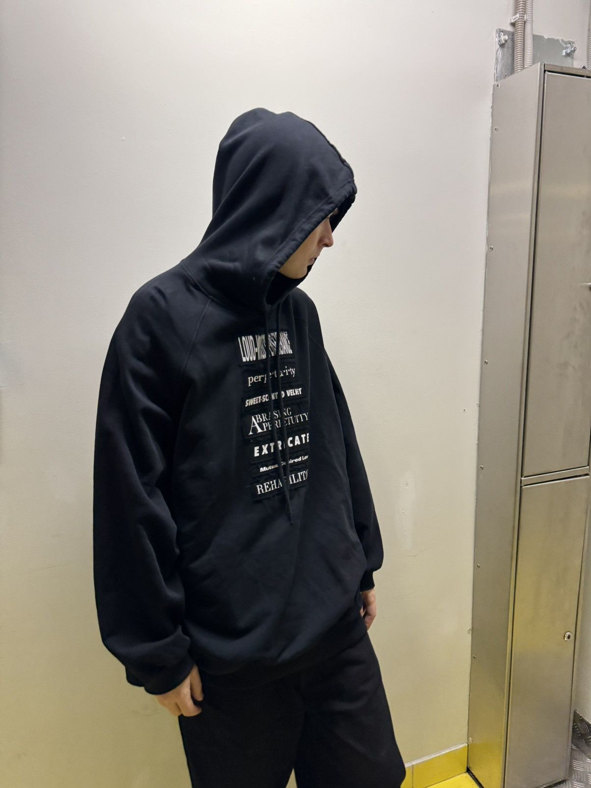 Raf Simons Fw23 Raf Simons x Fred Perry Slogan Patches Hoodie Size US XL / EU 56 / 4 - 4 Thumbnail