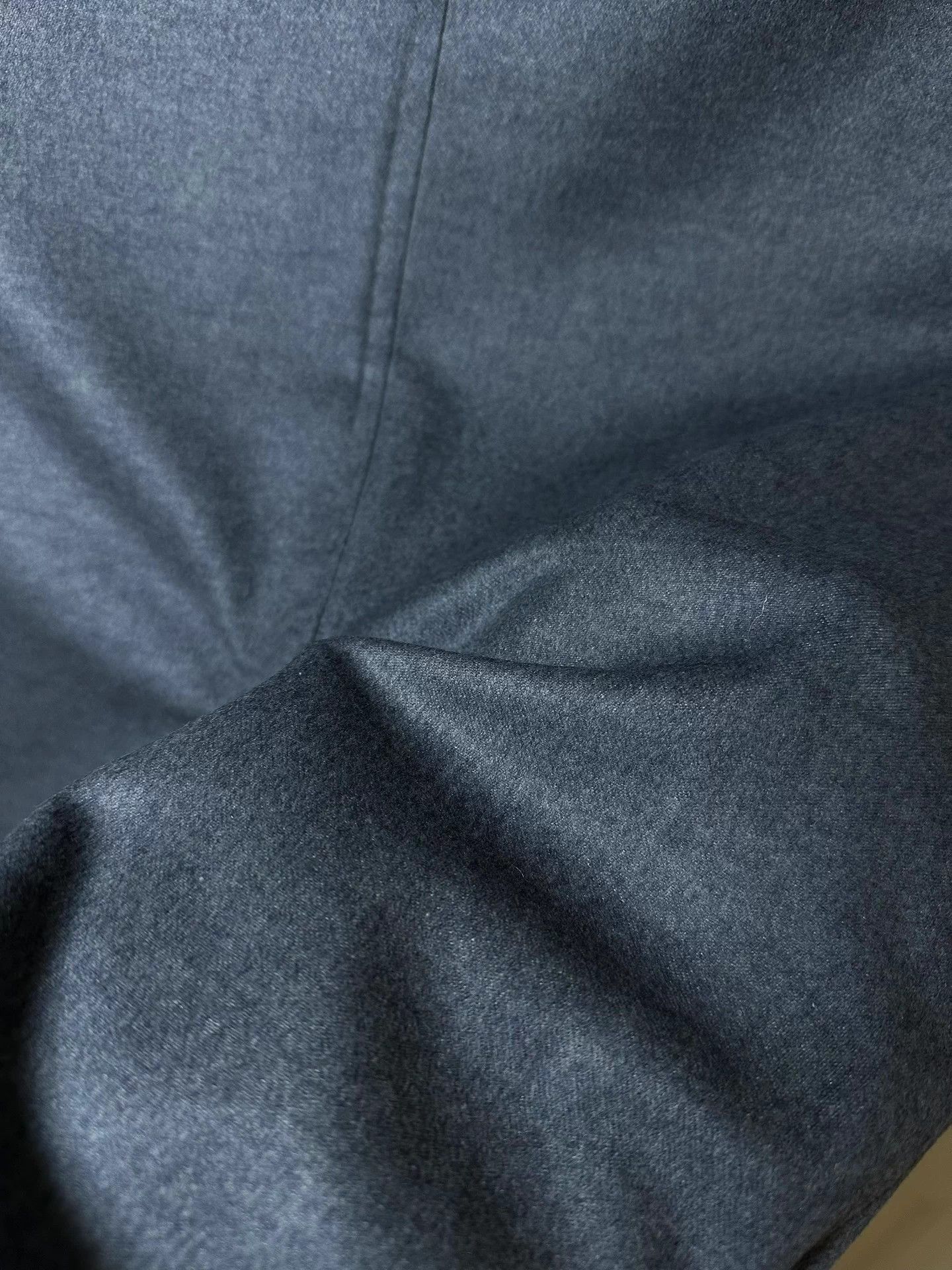 Ermenegildo Zegna Zegna Cashmere & Silk Casual Slim 48 Gray Blue Blazer Size 48S - 9 Thumbnail