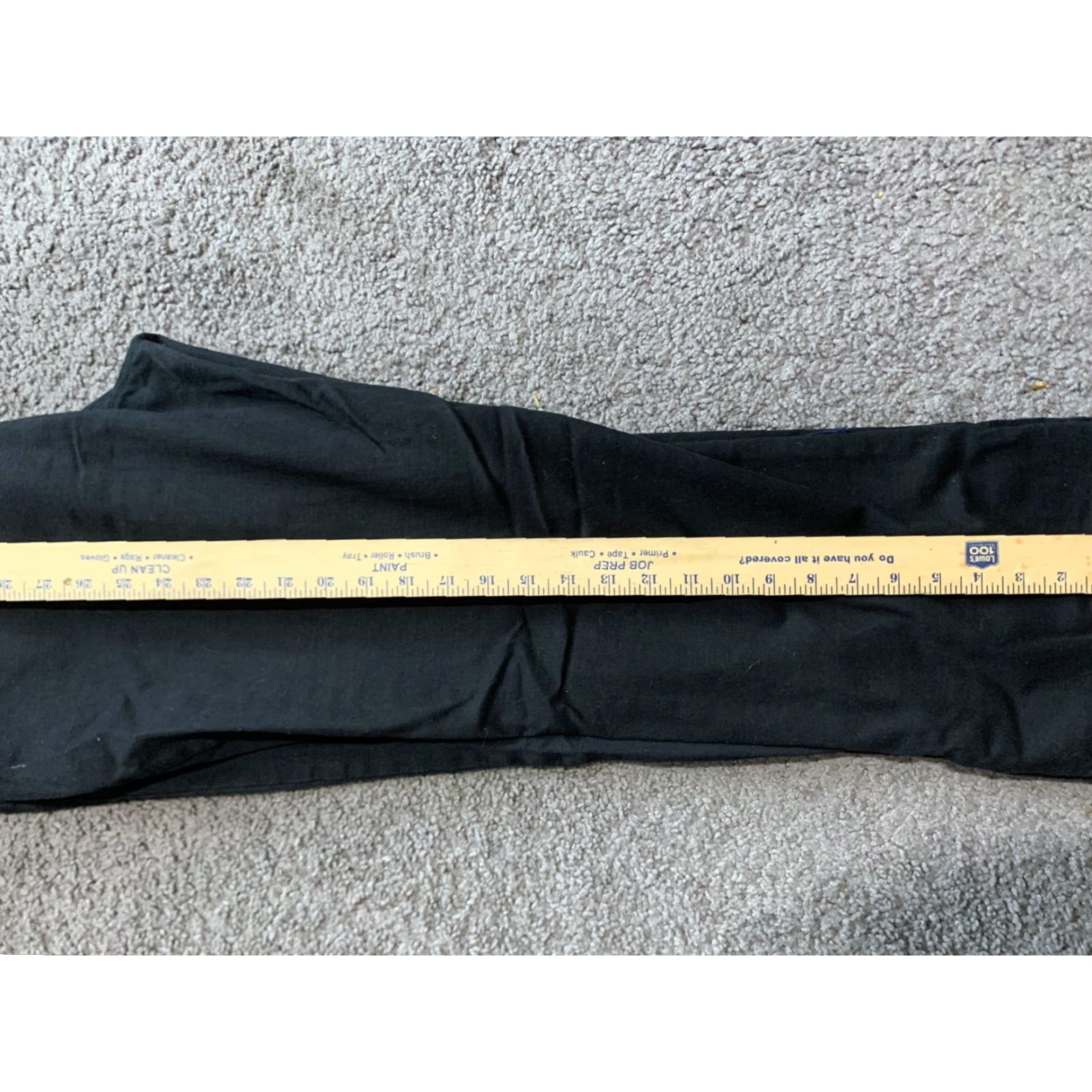 Calvin Klein CALVIN KLEIN Pants Womens 8 Black Straight Capri Mid Rise Pockets Button Twill Business Casual Size 30" / US 8 / IT 44 - 7 Thumbnail