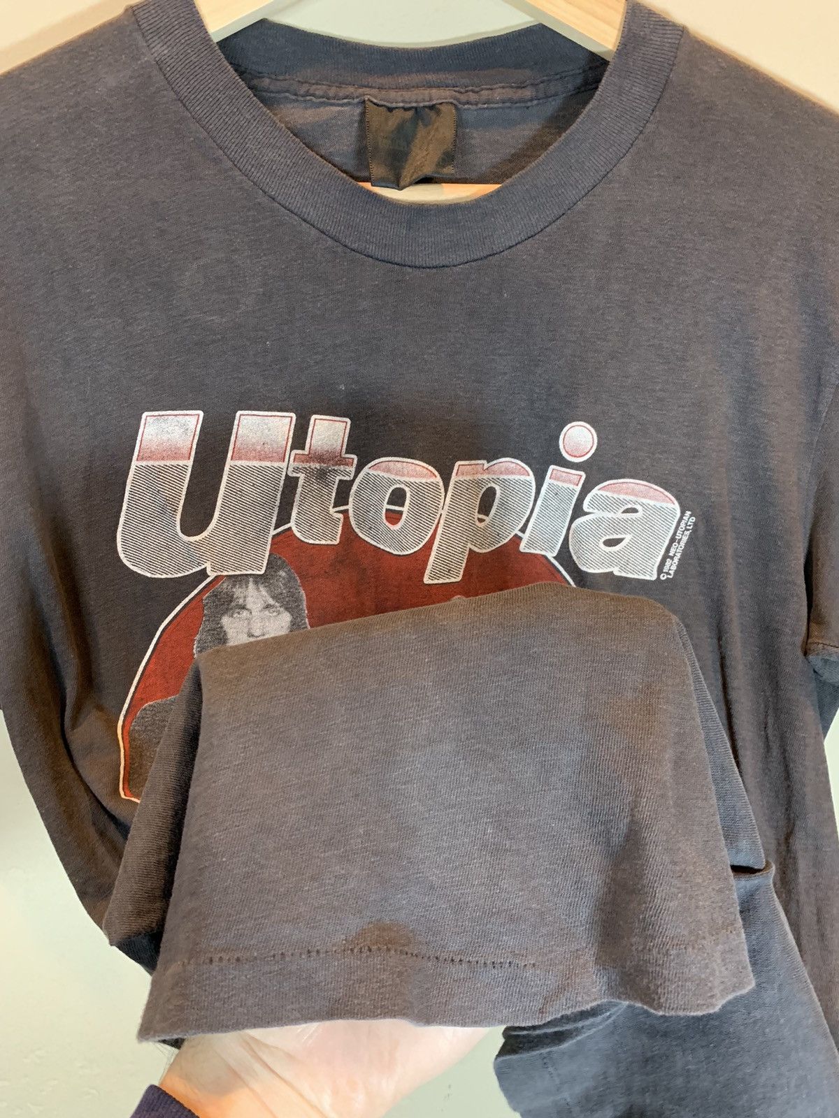 Band Tees × Vintage *RARE* Vintage 1983 Utopia Todd Rundgren Tour Band Shirt - L Size US L / EU 52-54 / 3 - 6 Thumbnail