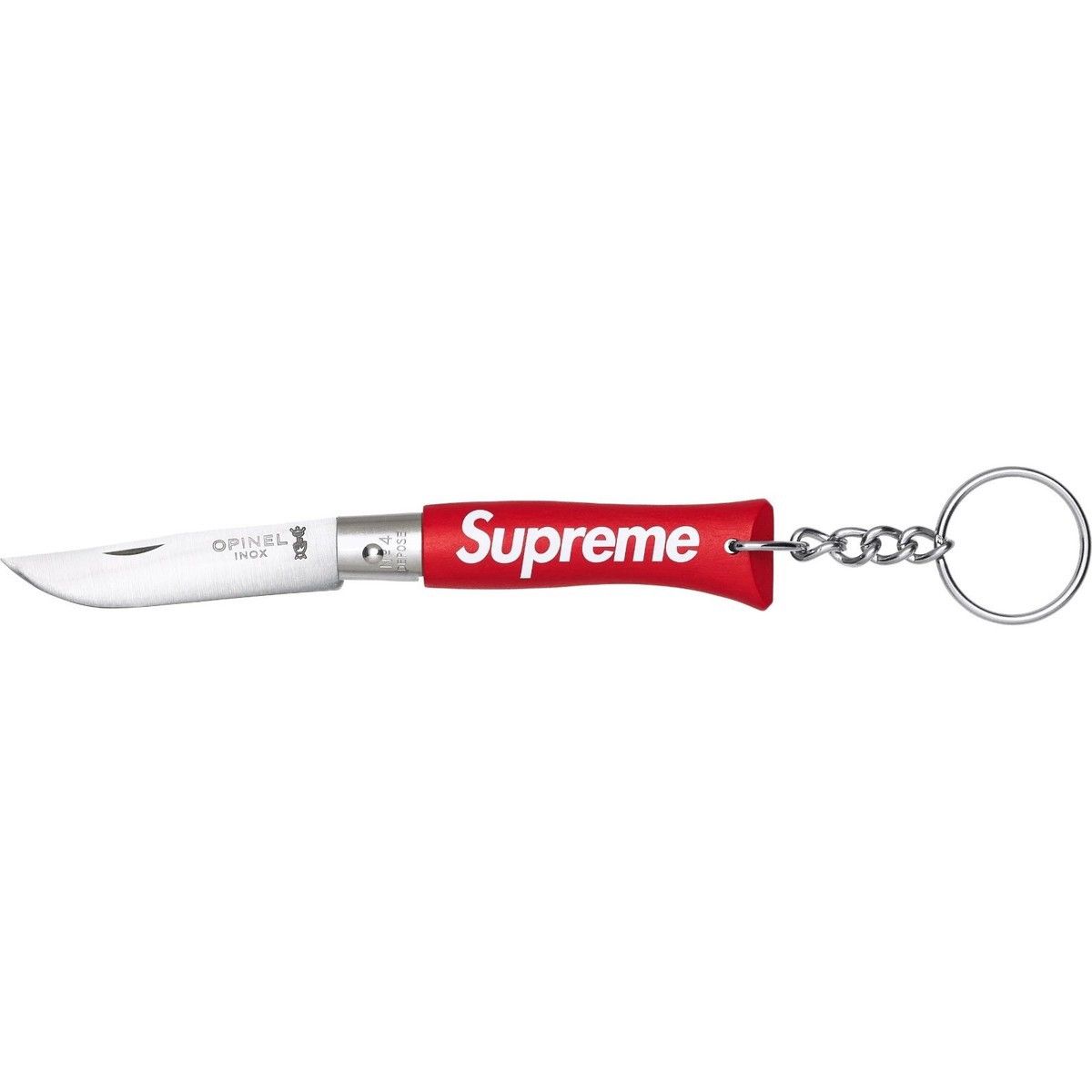 Supreme Supreme®/ Opinel™ Knife Keychain in Red Size ONE SIZE - 2 Thumbnail