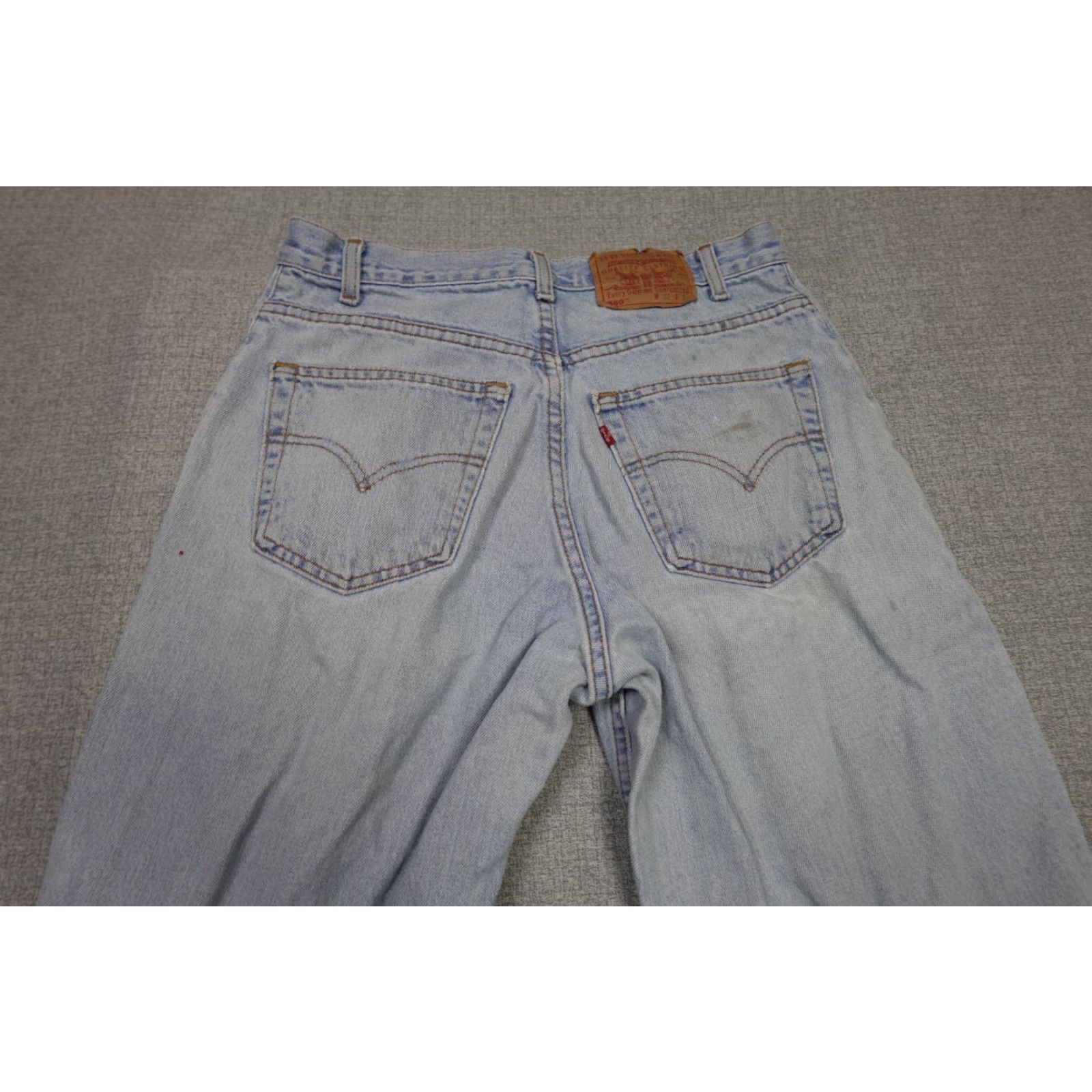 Levi's VINTAGE Levi's 560 Jeans Men 32x34 Blue Baggy Light Denim Loose Fit Tapered Leg Size US 32 / EU 48 - 7 Thumbnail