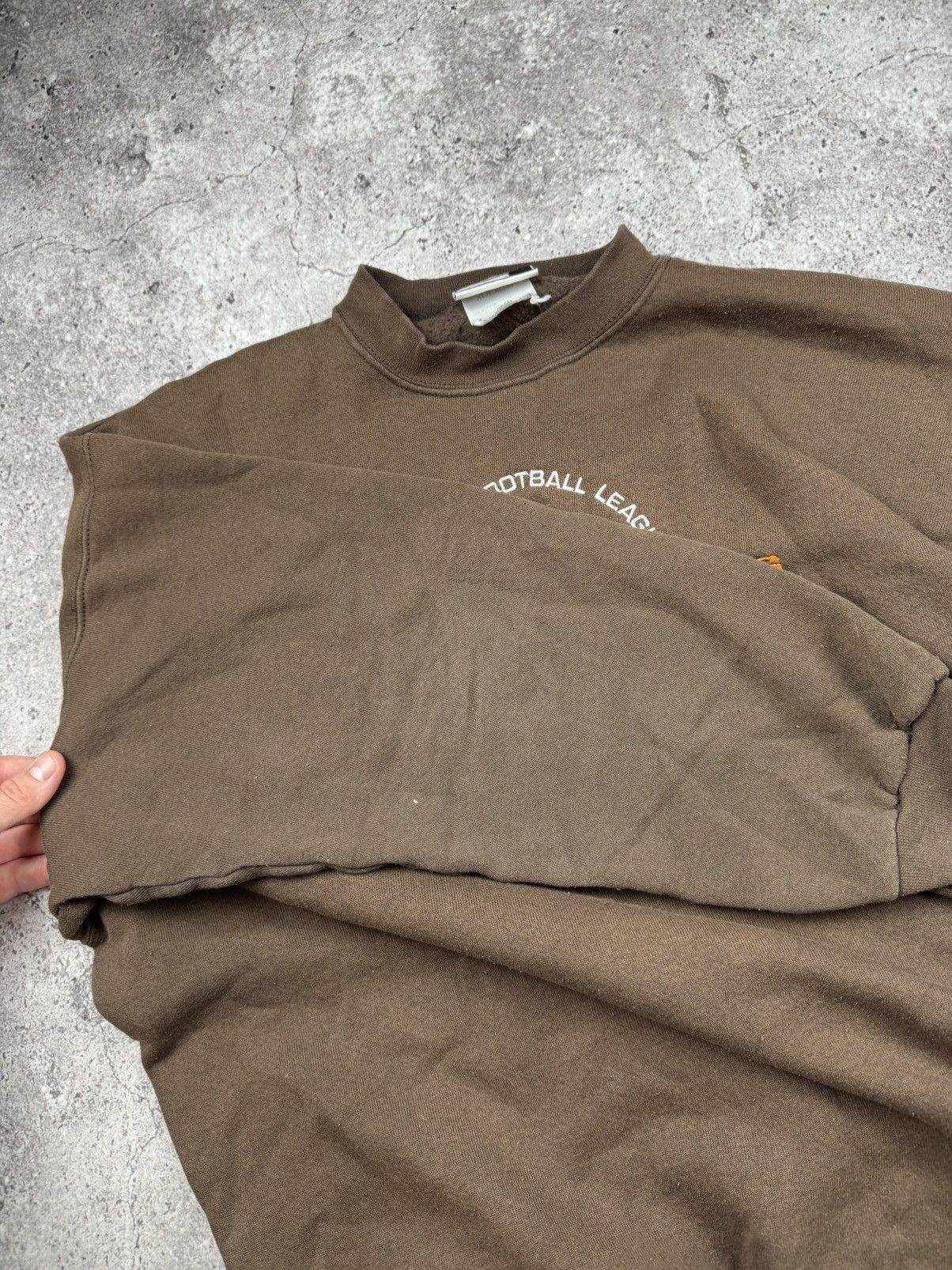 NFL Vintage Puma Cleveland browns boxy baggy sweatshirt NFL Size US XL / EU 56 / 4 - 5 Thumbnail