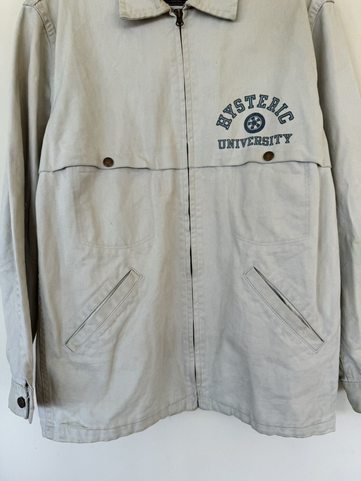 Hysteric Glamour HYSTERIC UNIVERSITY WORK WEAR JACKET Size US XL / EU 56 / 4 - 2 Thumbnail