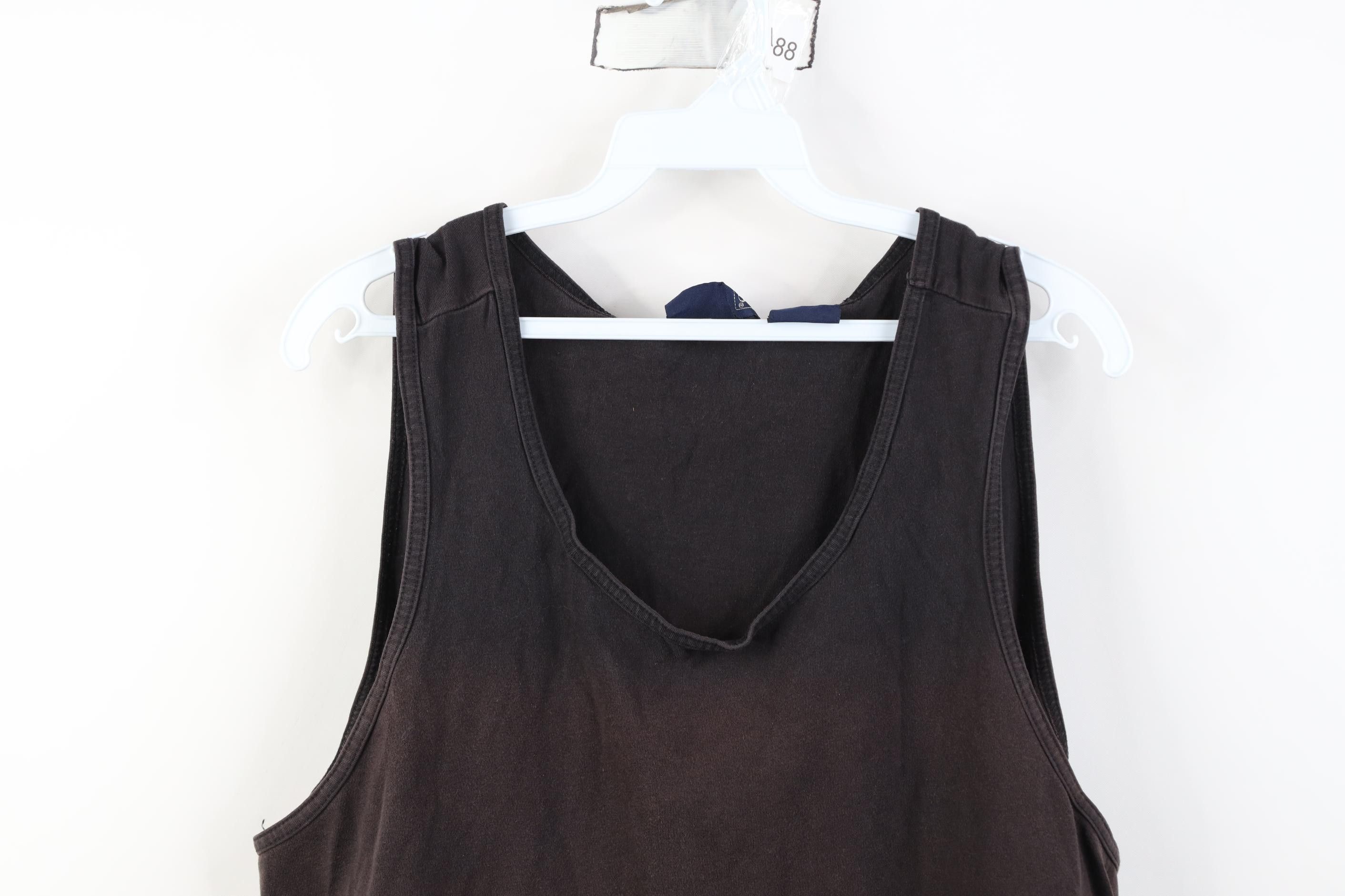 Vintage Vintage 90s Streetwear Sun Faded Tank Top T-Shirt Black Size US L / EU 52-54 / 3 - 2 Thumbnail
