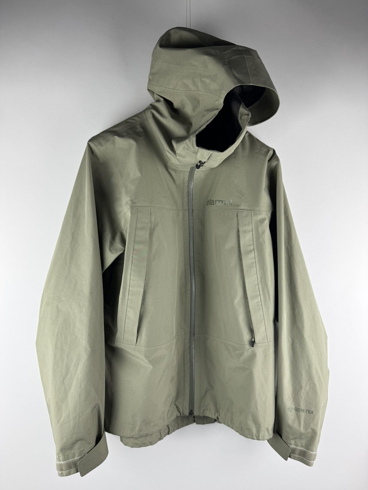 Marmot Marmot Gore-Tex Hooded Jacket Men’s Green Waterproof Shell Size M / US 6-8 / IT 42-44 - 1 Thumbnail
