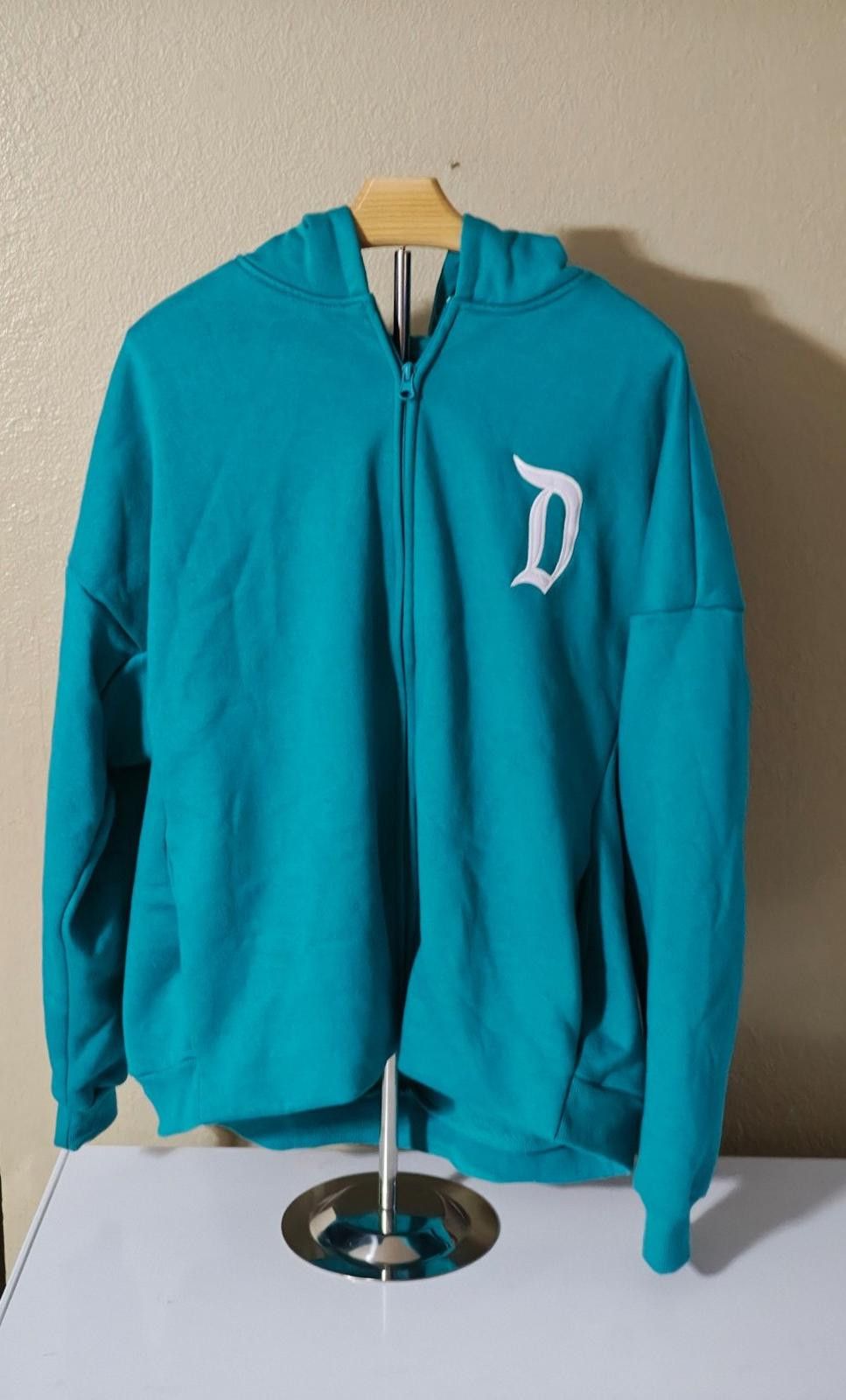 Disney Disney Parks Disneyland Authentic Original Teal Hoodie Size US 34 / EU 50 - 1 Thumbnail