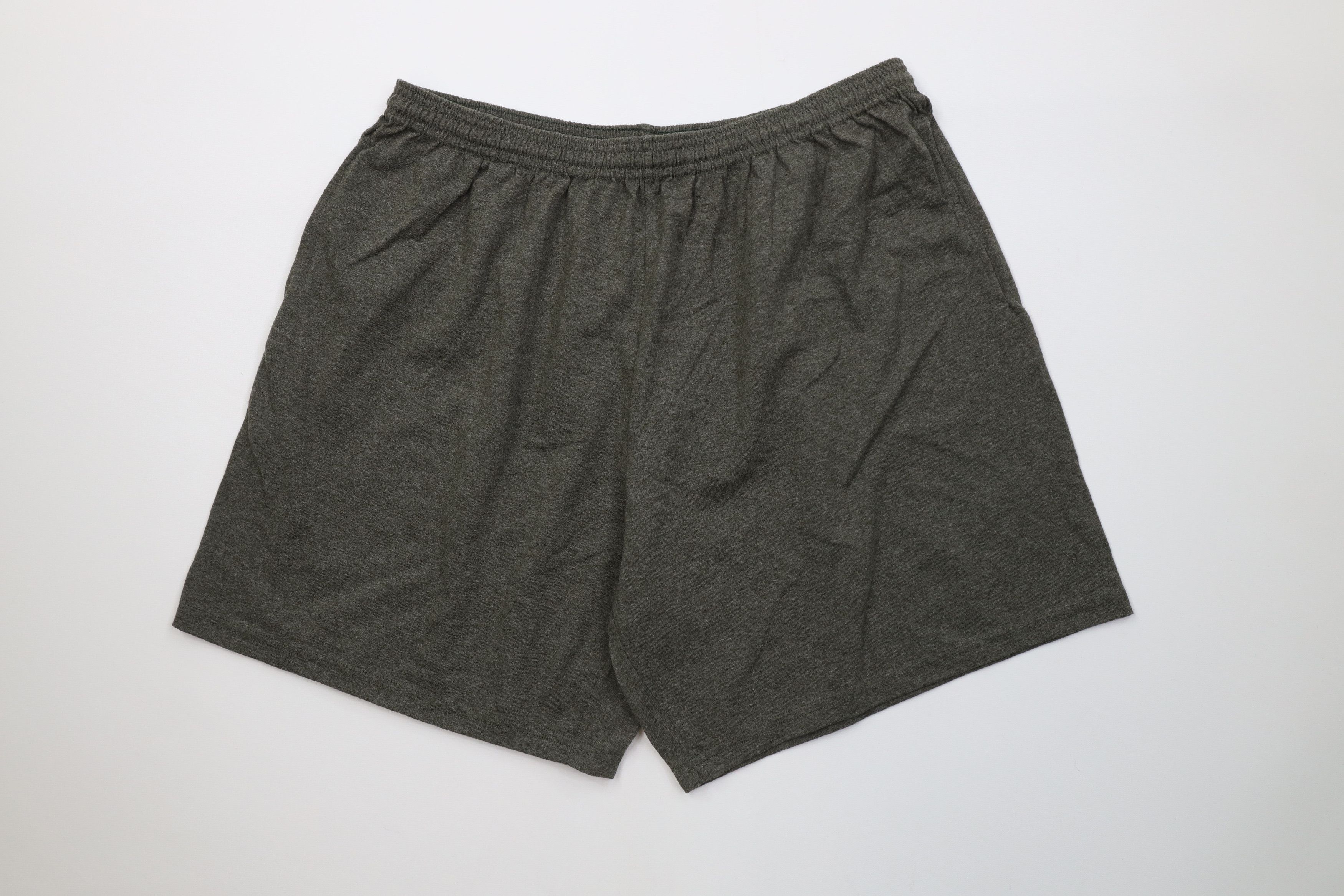 Vintage Vintage 90s Y2K Streetwear Above Knee Shorts Heather Green Size US 38 / EU 54 - 1 Thumbnail