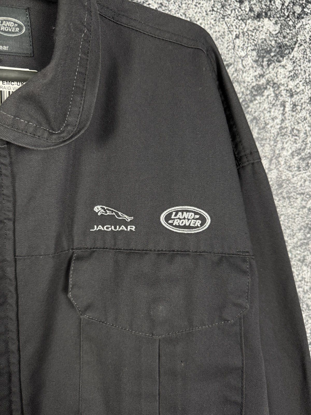 Vintage Jaguar Land Rover Workwear Racing Jacket Craig Williams 3XL Size US XXL / EU 58 / 5 - 6 Thumbnail