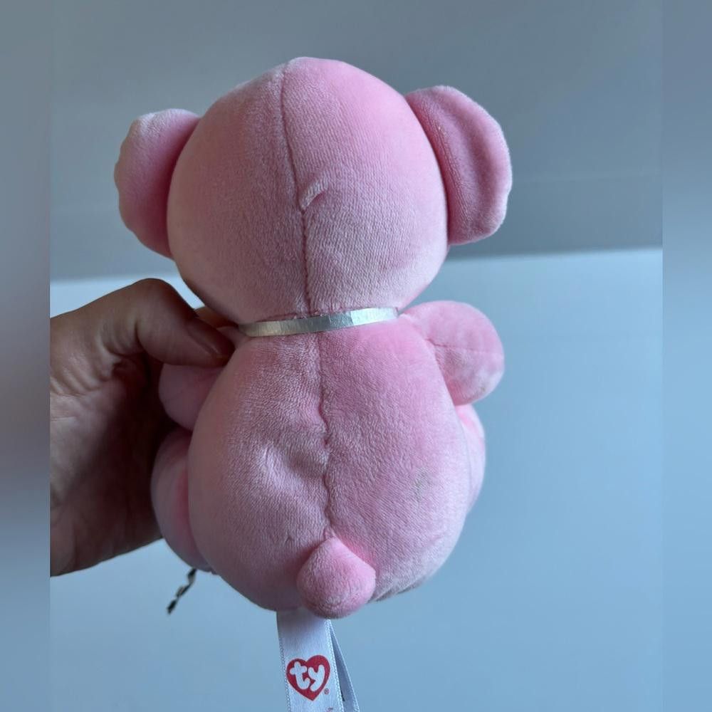 Designer Vintage Ty Baby Collection "Princess" Pink Bear Size ONE SIZE - 4 Thumbnail