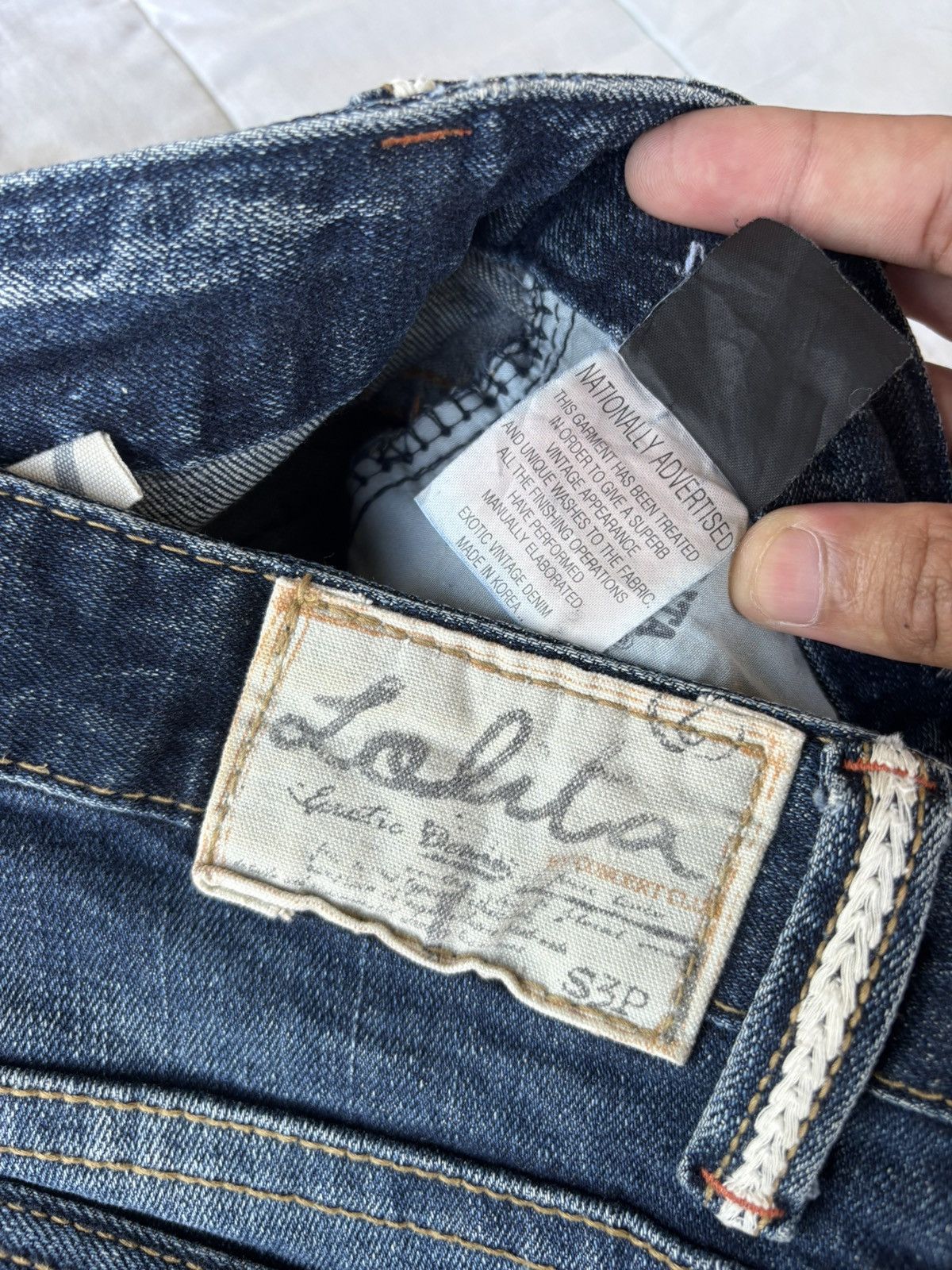 Hysteric Glamour 💥LOLITA FLARE BOOTCUT DENIM JEANS Size 30" / US 8 / IT 44 - 12 Thumbnail
