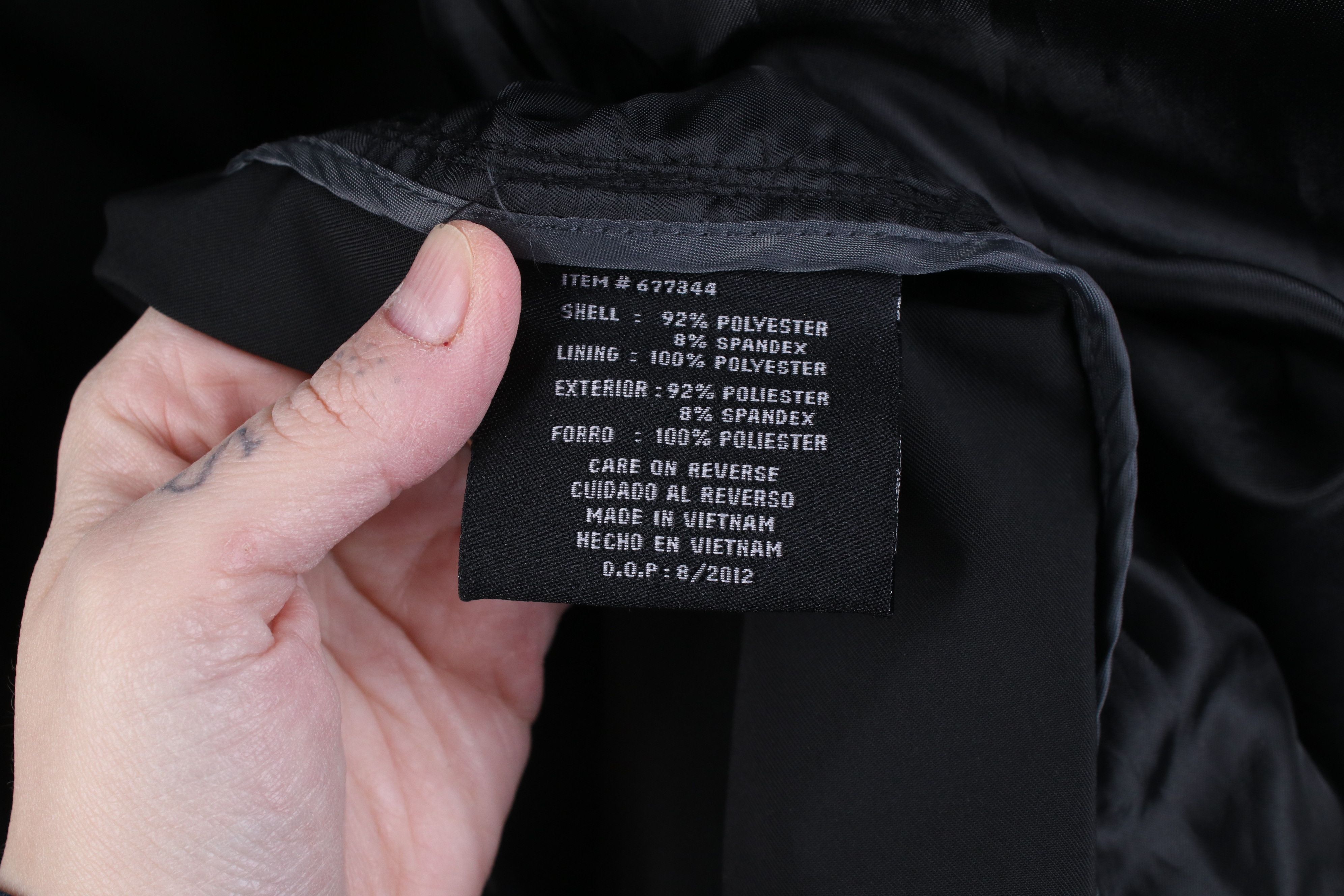 Tumi Tumi T-Tech Essential Resistant Rain Parka Jacket Black Size US M / EU 48-50 / 2 - 13 Thumbnail