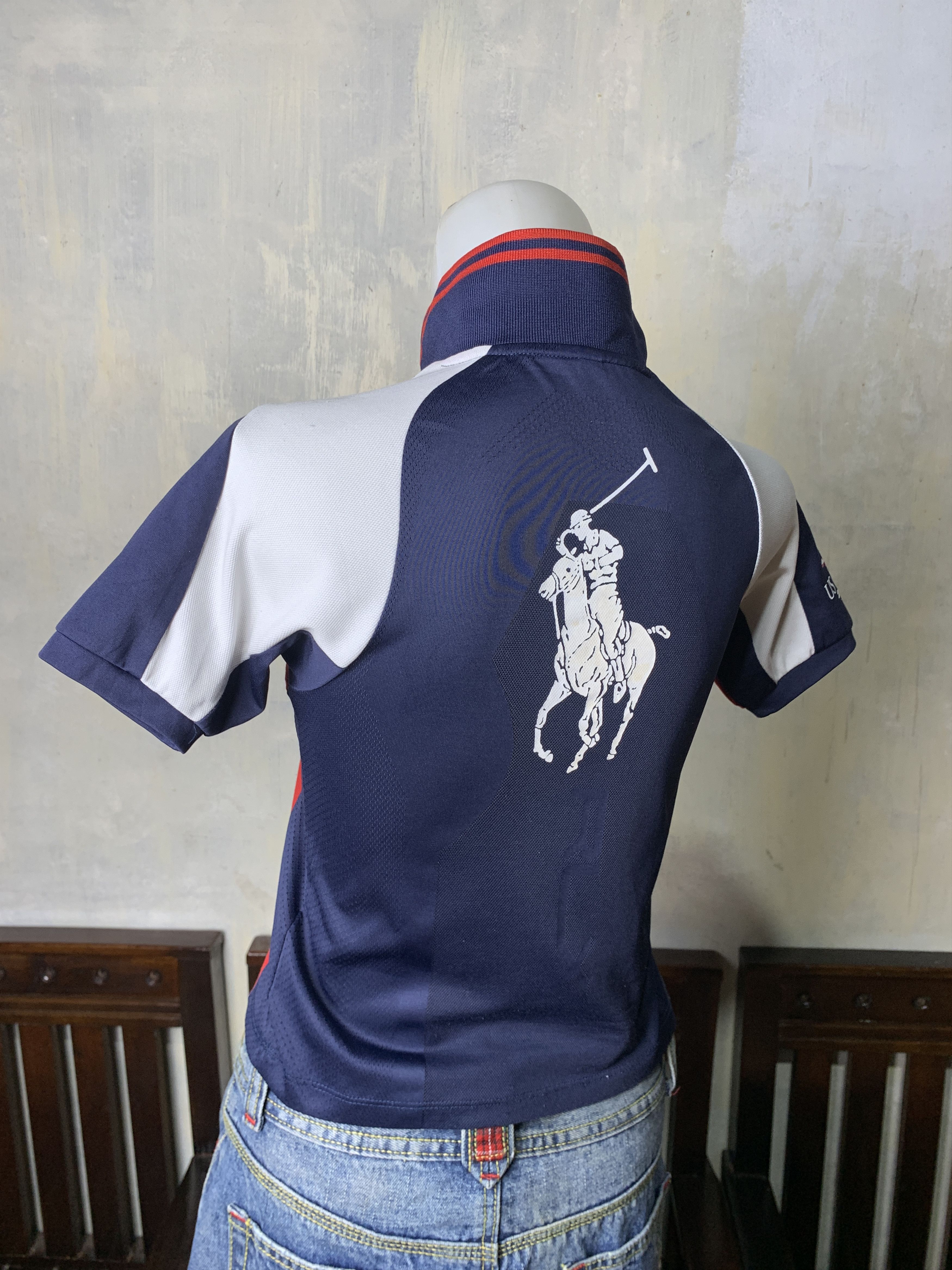 RLX Ralph Lauren 2008 RLX US Open Big Tennis Baby Polo (XS) Size XS / US 0-2 / IT 36-38 - 3 Thumbnail