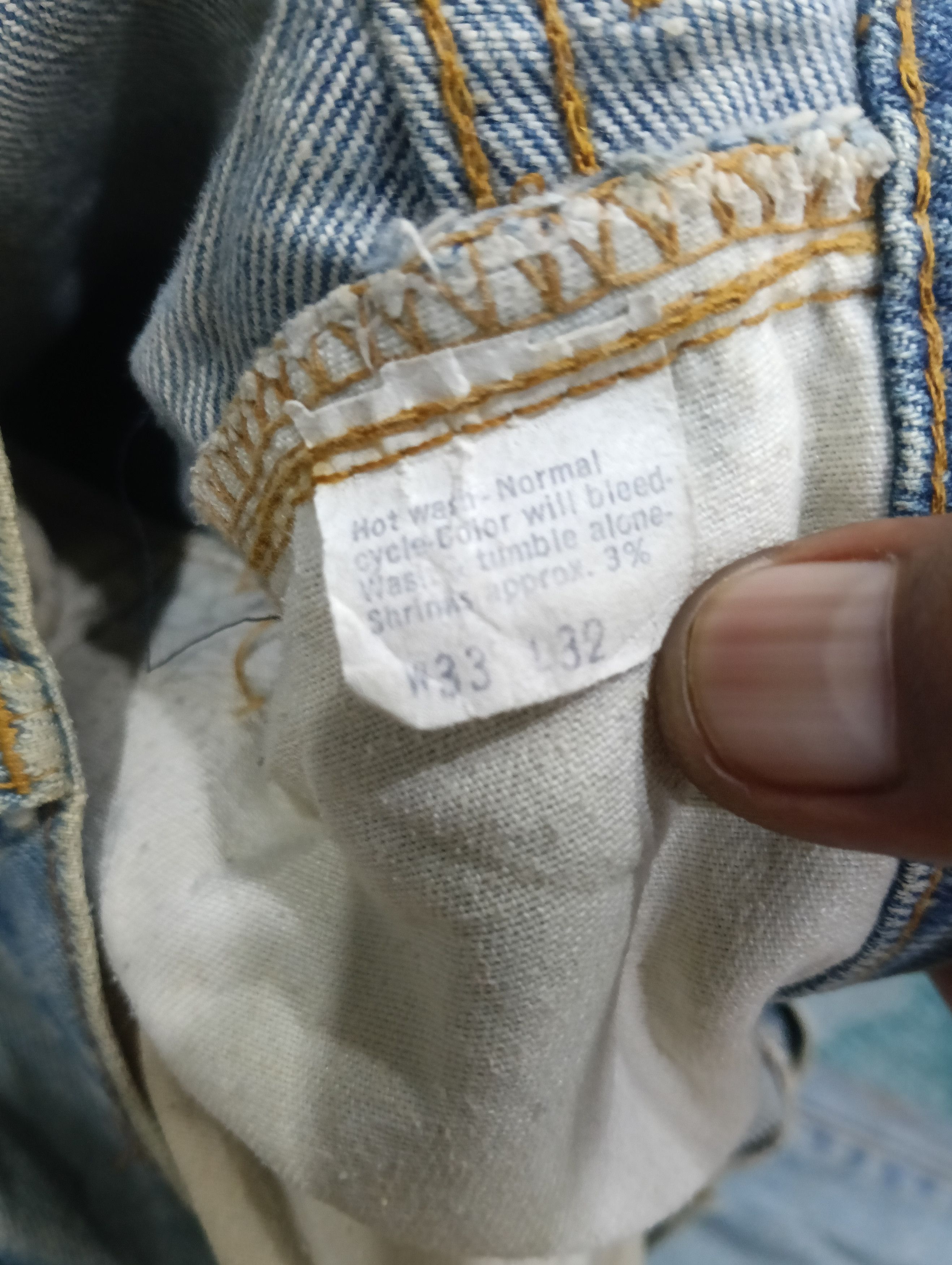 Levi's Vintage Clothing Vintage Levis 505 70s/80s Sidedam Size US 34 / EU 50 - 7 Thumbnail
