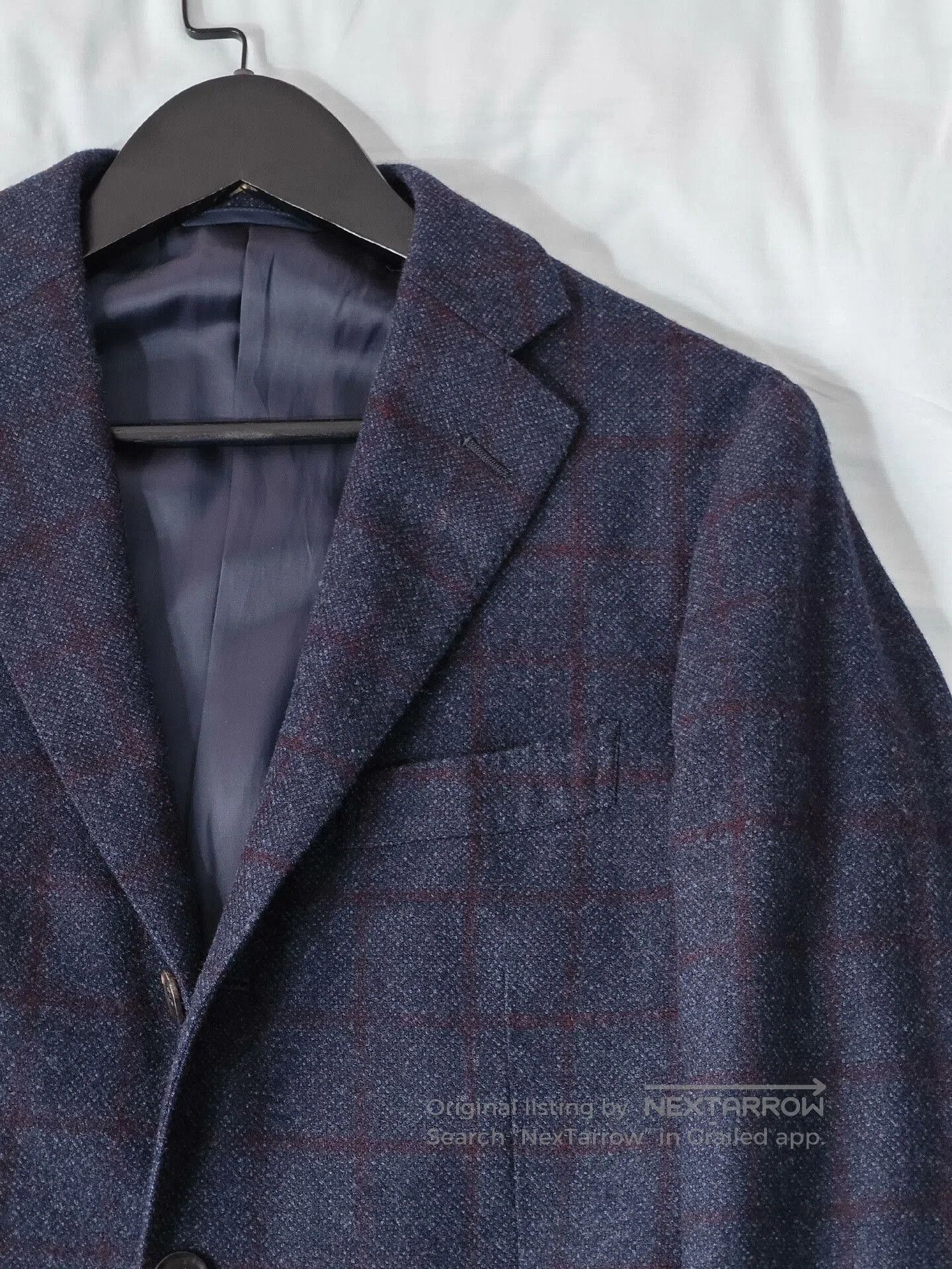 Japanese Brand Reda Wool Flannel Suit Jacket. Size US S / EU 44-46 / 1 - 2 Thumbnail