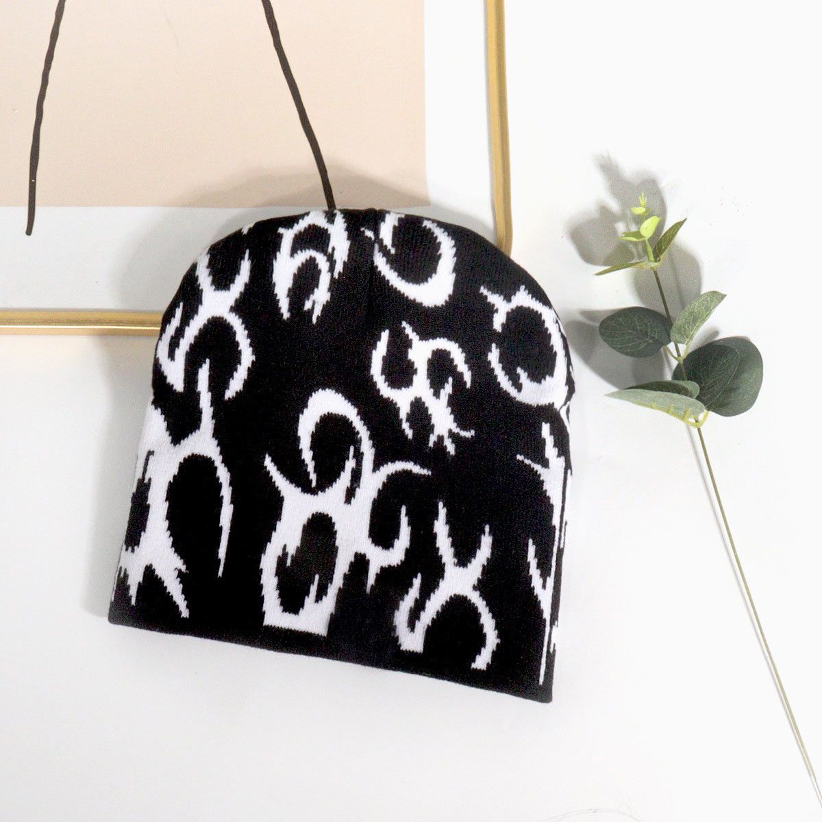 Japanese Brand × Other Printed Knitted Hat Size ONE SIZE - 2 Thumbnail