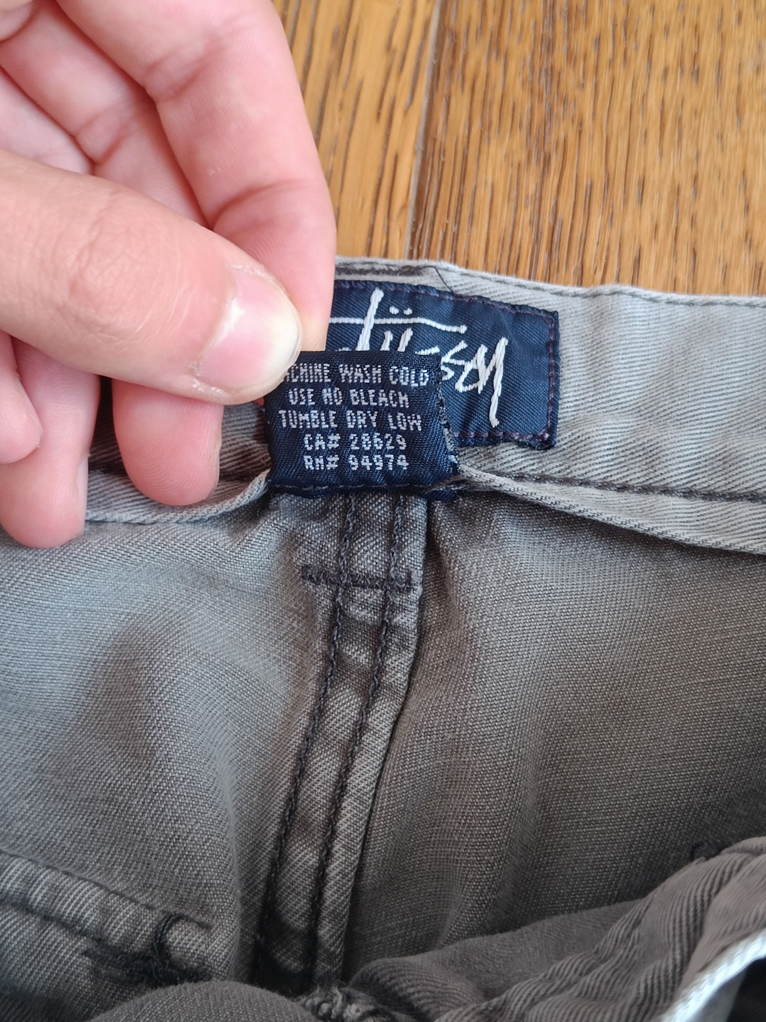Stussy Stussy vintage grey cargo pants 90' Size 28" / US 6 / IT 42 - 5 Thumbnail