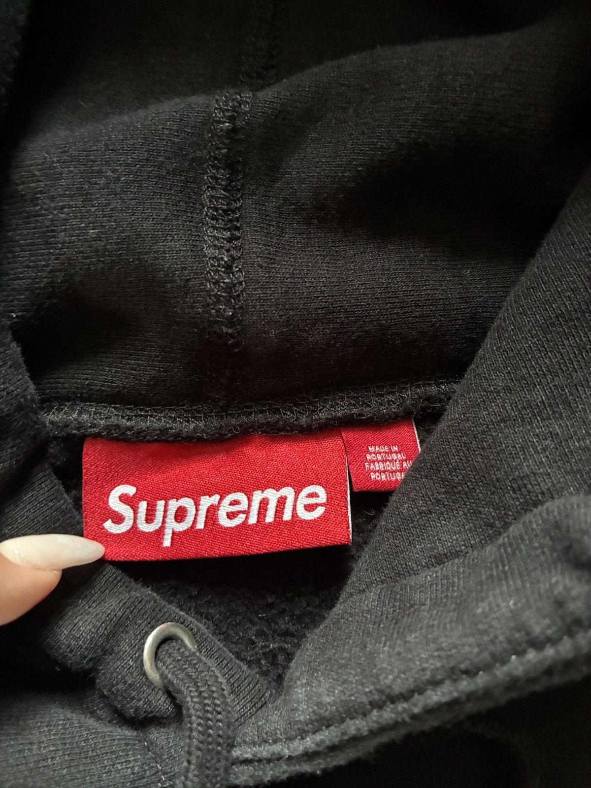Supreme Authentic Supreme Old English Arc Hooded Sweatshirt. Size XL Size US XL / EU 56 / 4 - 3 Thumbnail