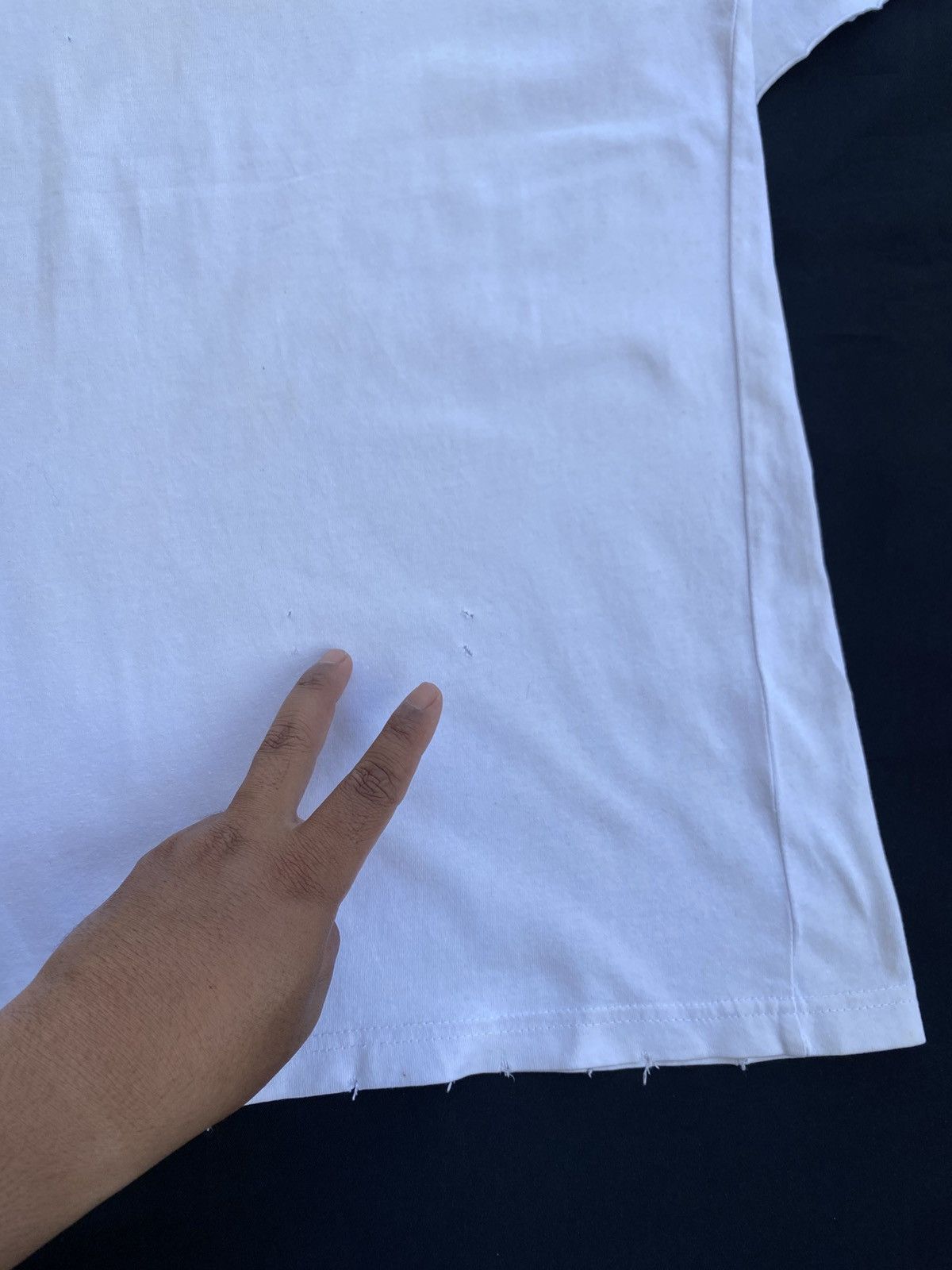 Japanese Brand Rare "What The Hell" Inspired by Number (N)ine Tshirt Size US L / EU 52-54 / 3 - 18 Thumbnail